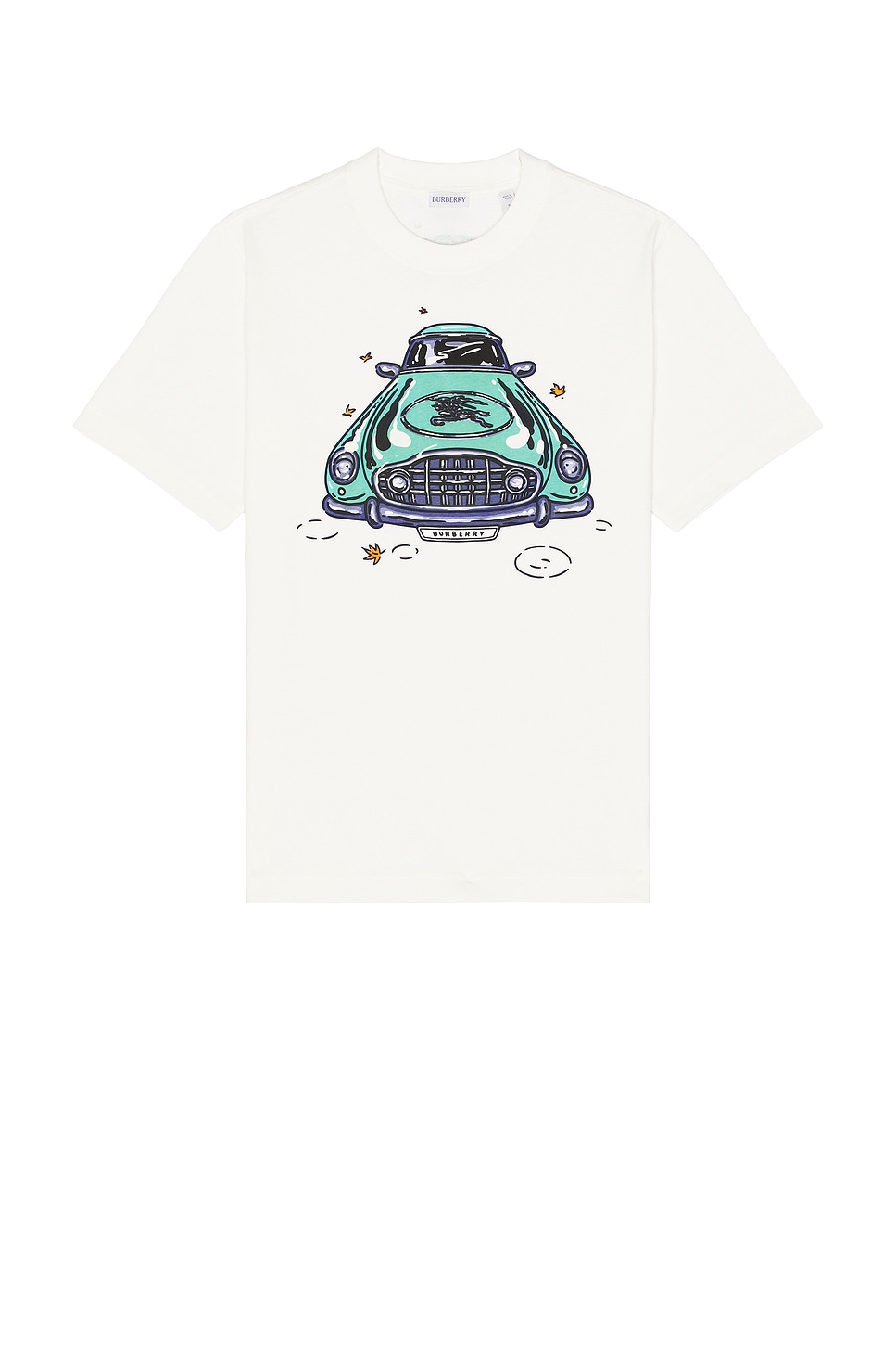 Car Core Fit Tee in White