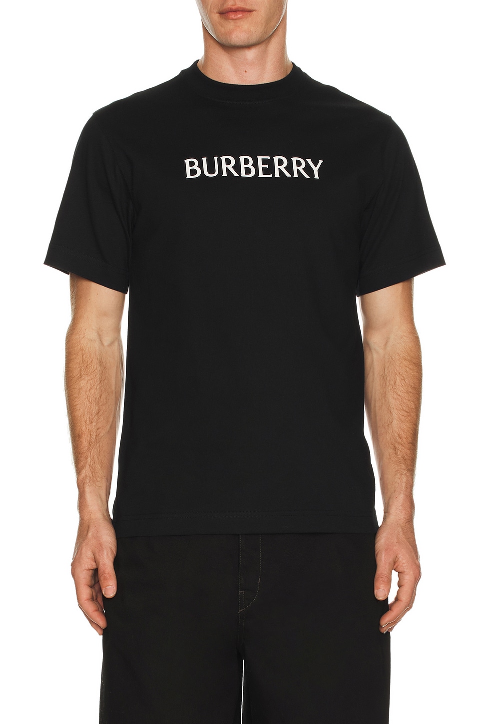 Image 1 of Burberry Seth Tee in Black