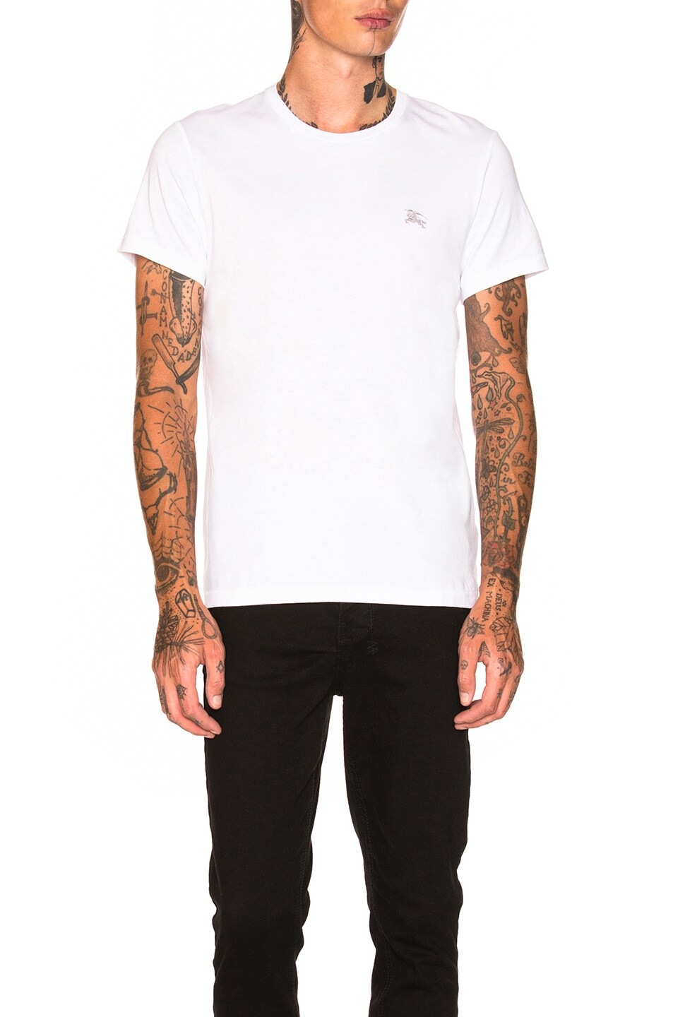 Image 1 of Burberry Joeforth Tee in White