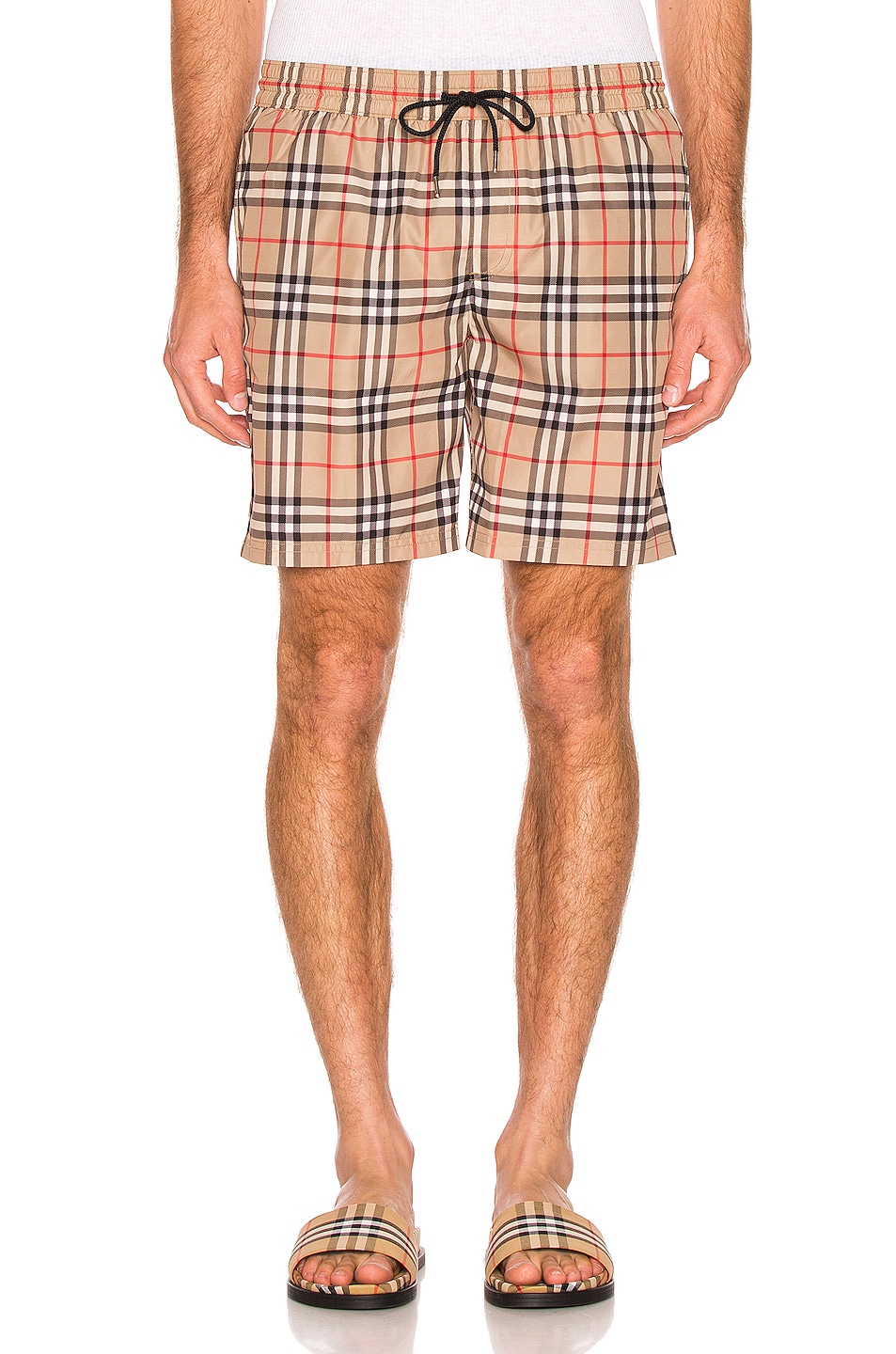 Image 1 of Burberry Swim Short in Archive Beige Check