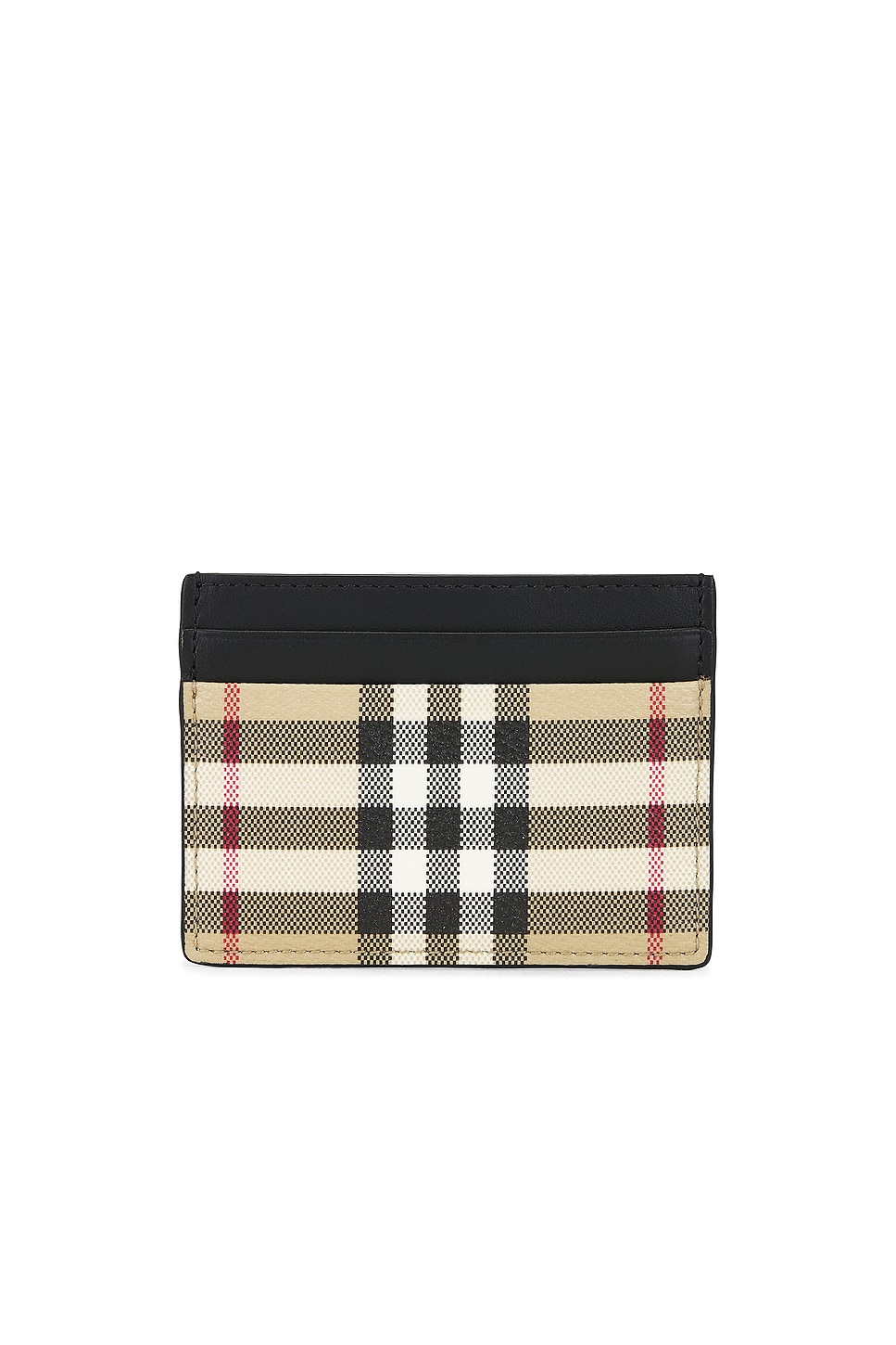 Burberry Sandon Cardholder Featuring Signature Pattern In Brown