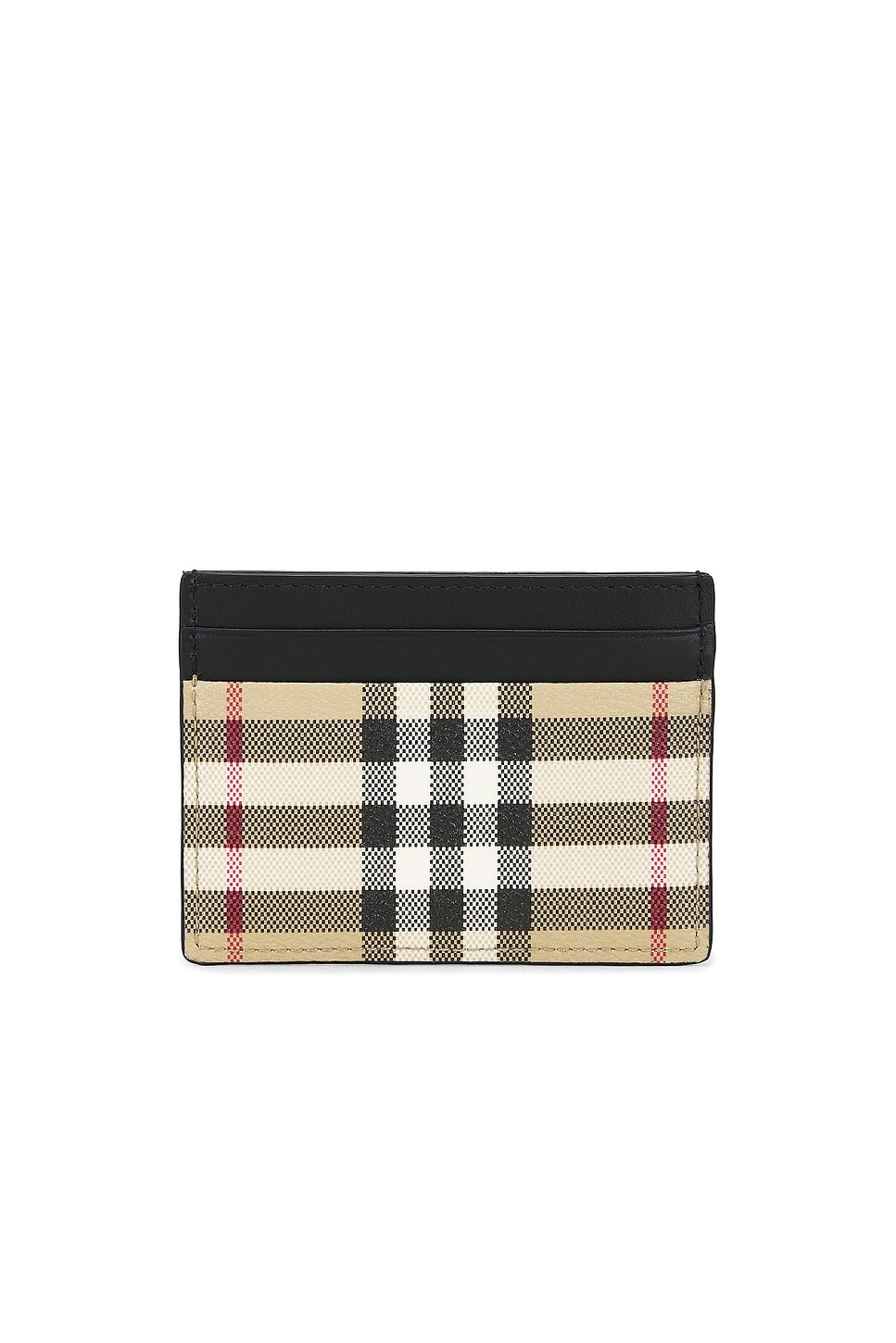 Burberry Sandon Cardholder Featuring Signature Pattern In Brown