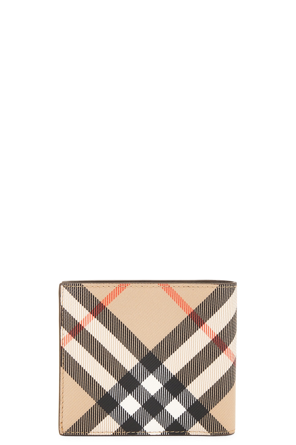 Shop Burberry Wallet In Sand