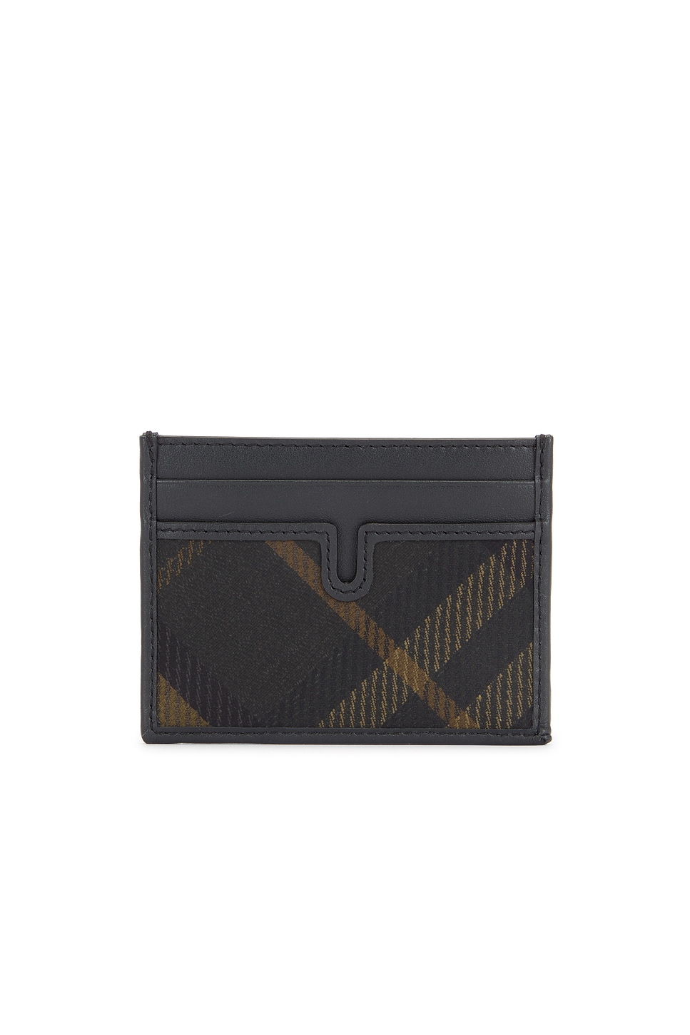 Shop Burberry Card Holder In Shadow