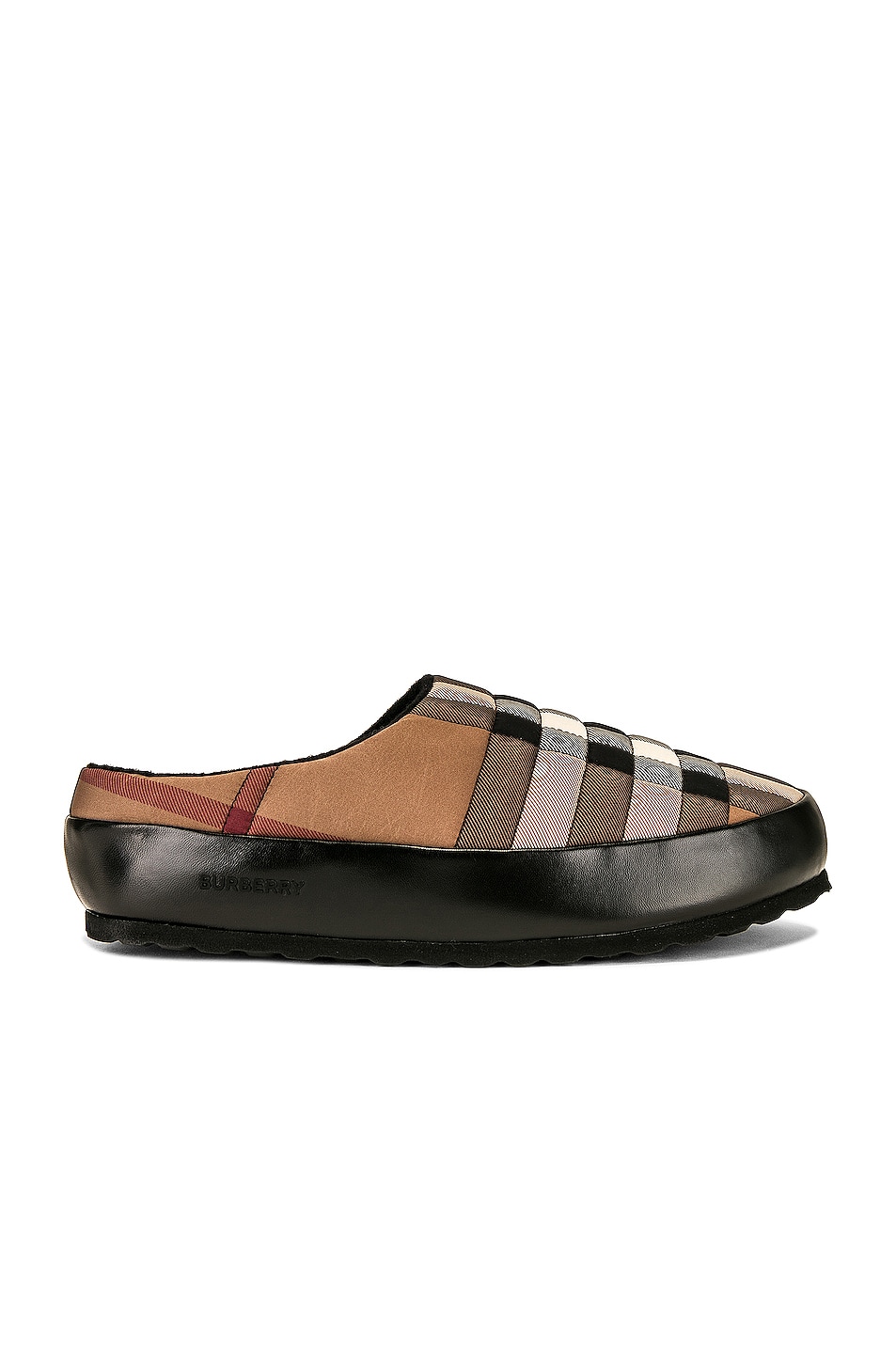 Image 1 of Burberry Northaven Slipper in Birch Brown Check