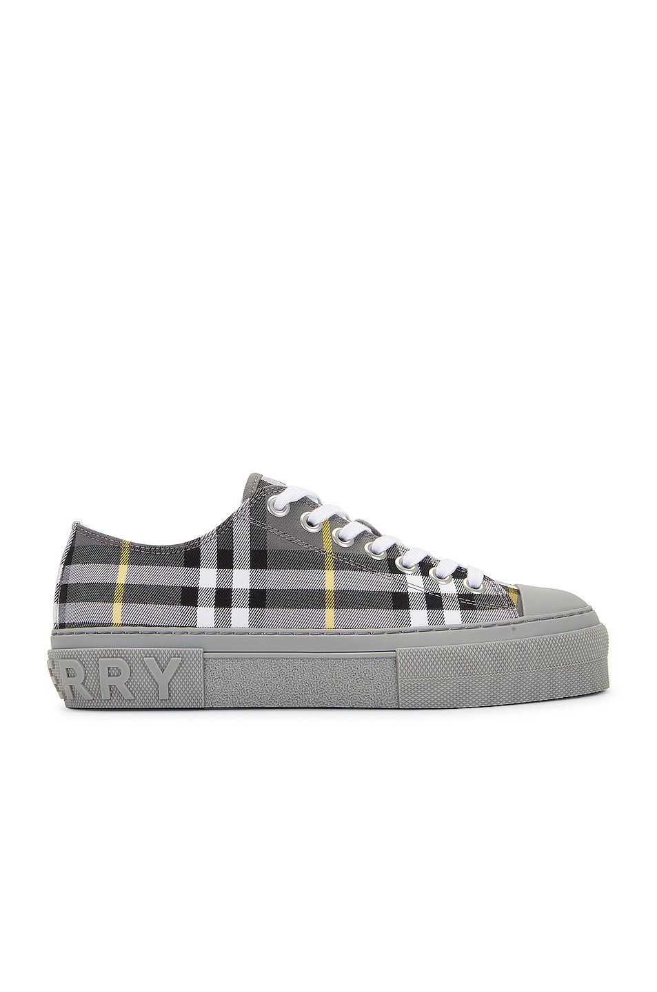Image 1 of Burberry Jack Low Shoe in Grey Check