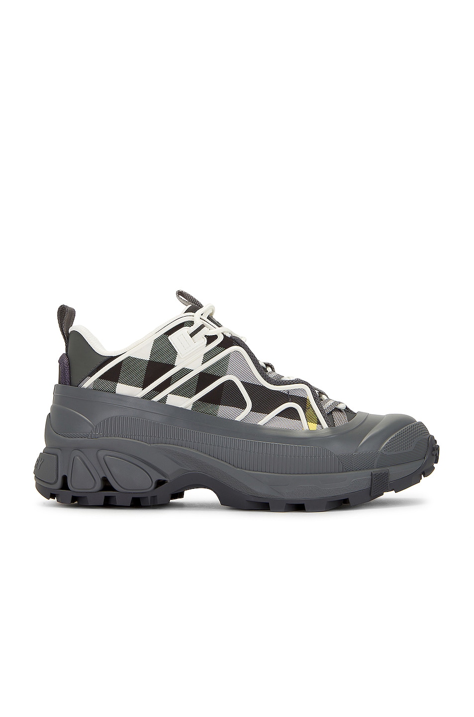 Image 1 of Burberry New Arthur Sneaker in Storm Grey Check
