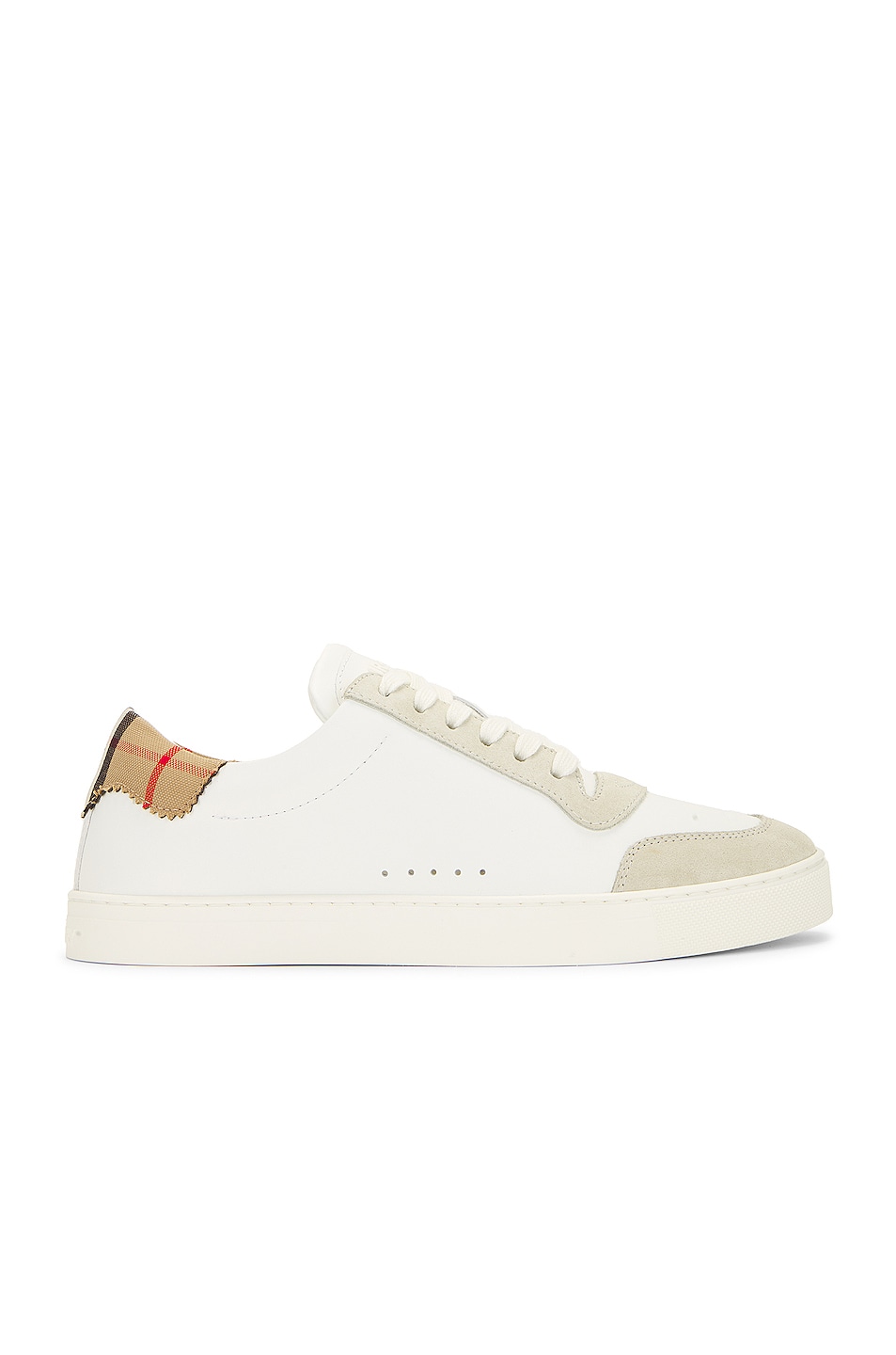 Image 1 of Burberry Sneaker in Neutral White