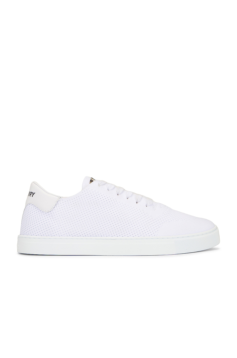 Image 1 of Burberry Robin Knit Sneaker in Optic White