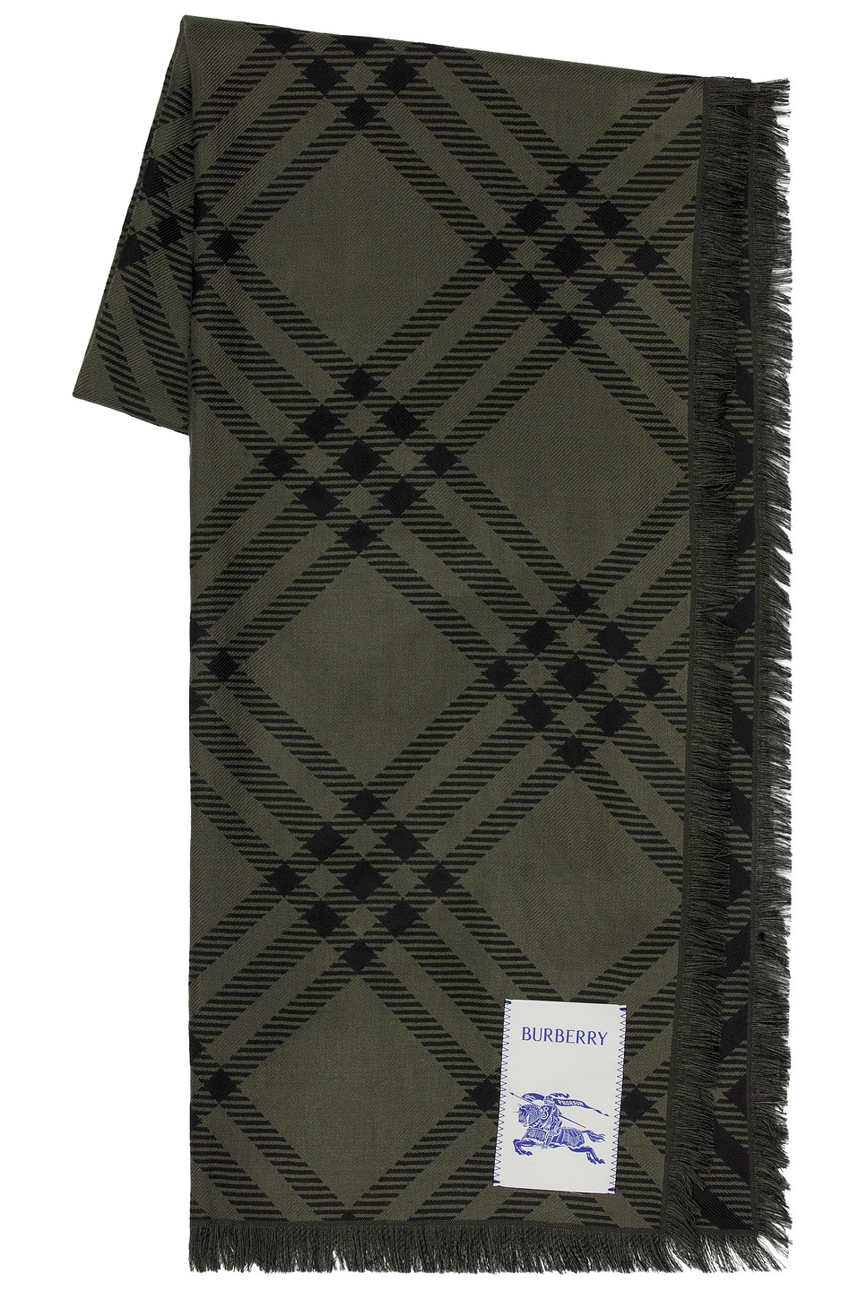 Burberry Bias Tri Bar Scarf