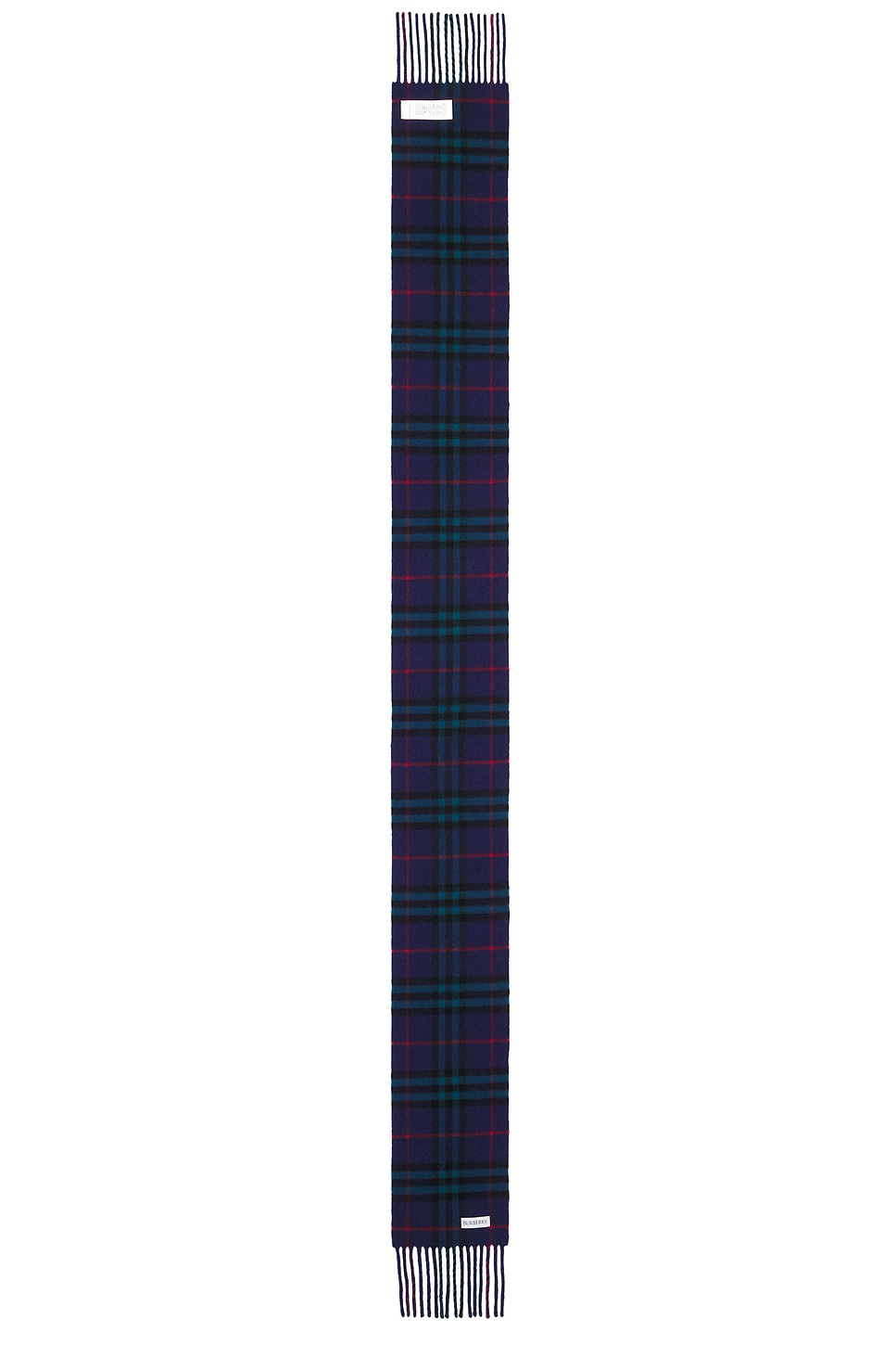 Burberry Cashmere Scarf In Blue