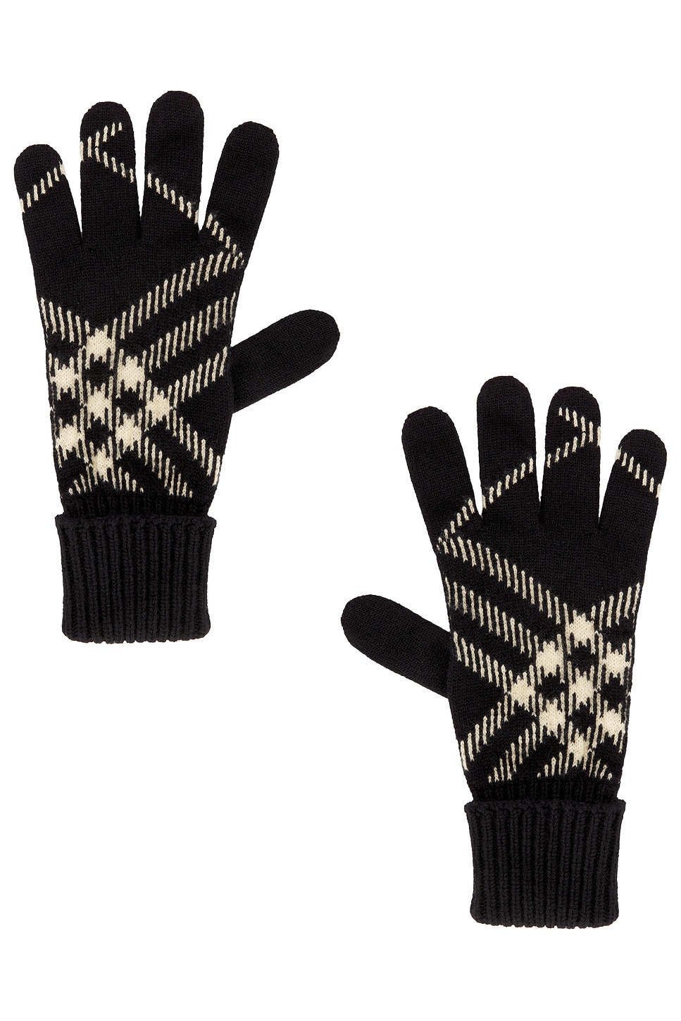 Burberry Core Check Gloves