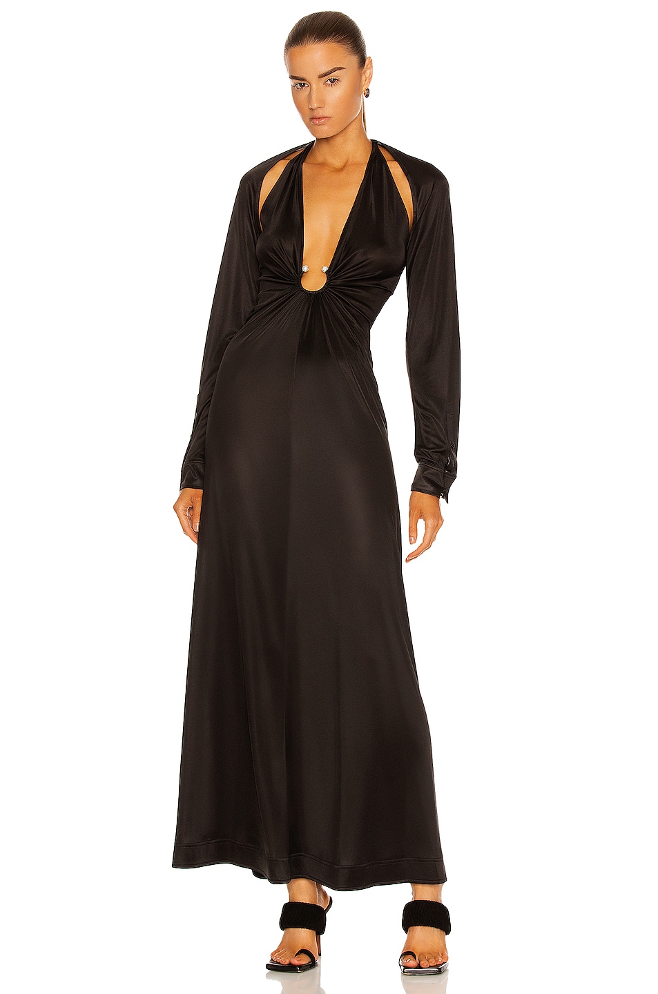 Image 1 of Burberry Juliana Dress in Black