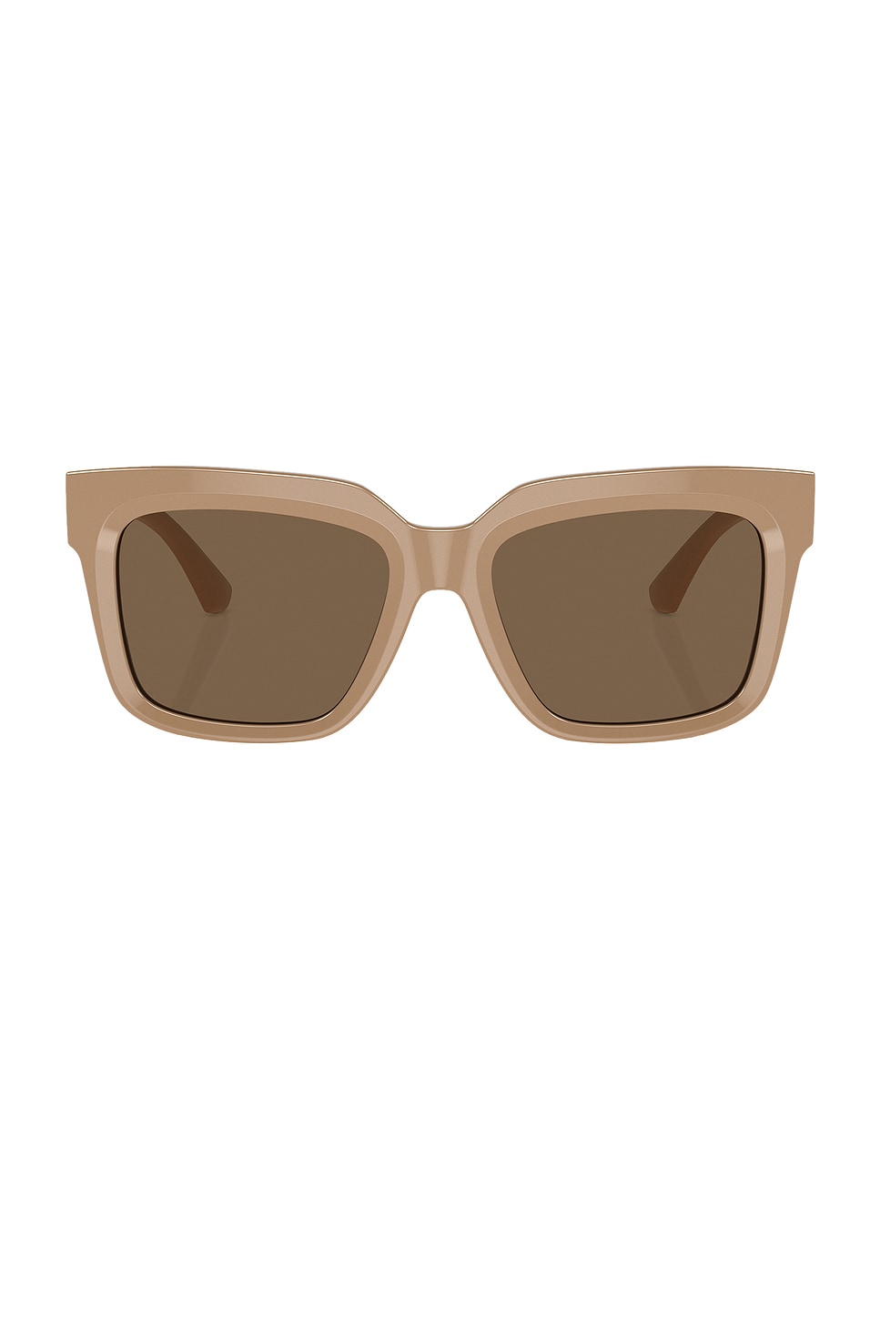 Square Sunglasses in Beige