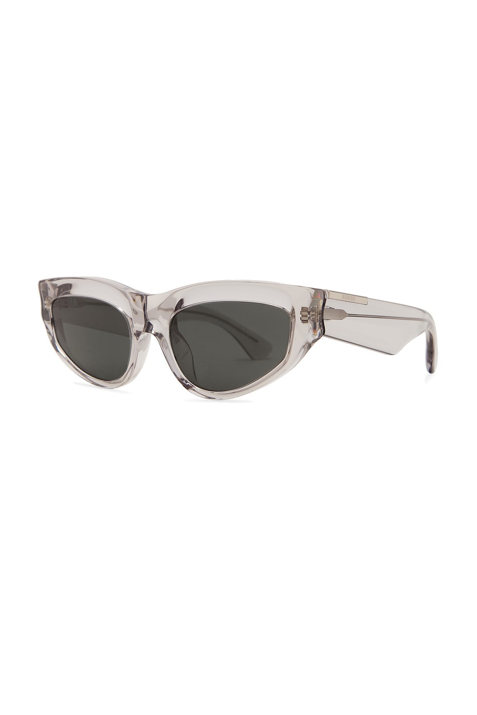 Shop Burberry Cat Eye Sunglasses In Grey