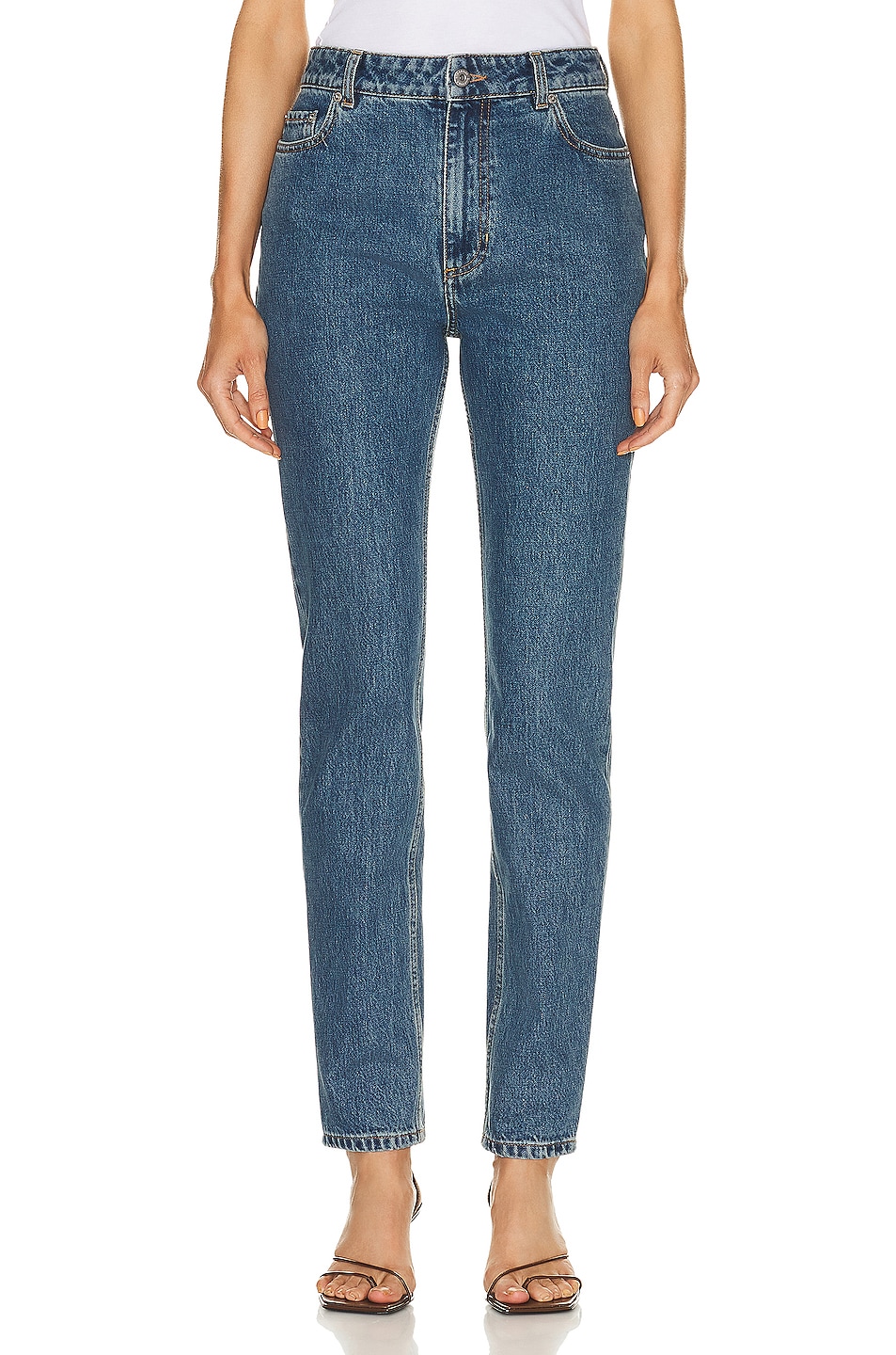 Image 1 of Burberry Balin Skinny Jean in Classic Blue