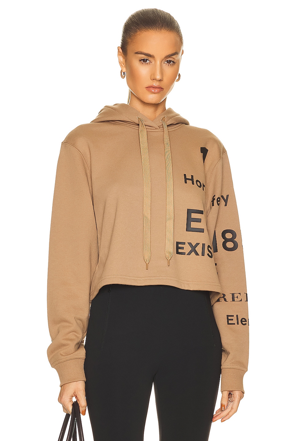 Image 1 of Burberry Jenny Hoodie in Camel