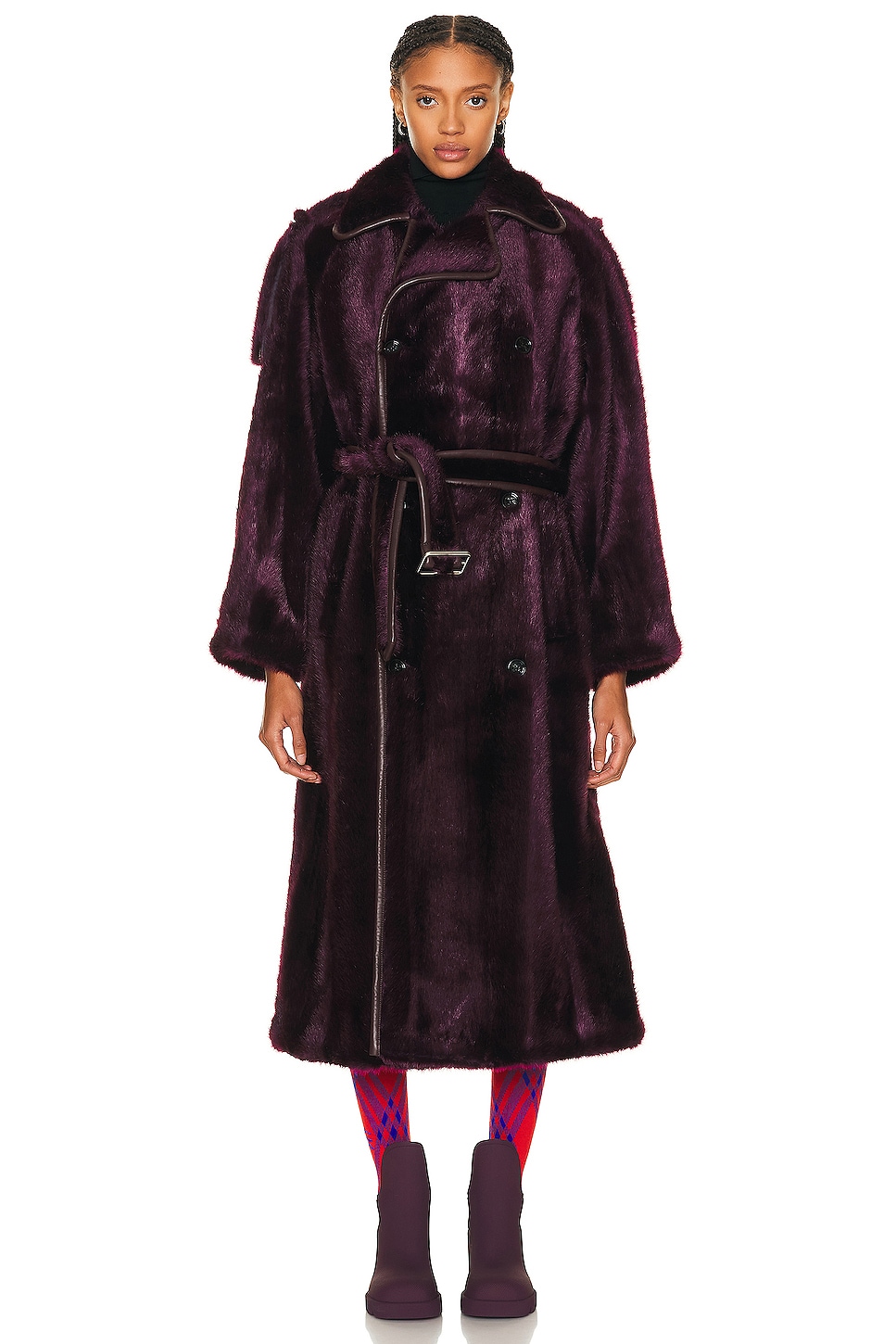 Image 1 of Burberry Trench Coat in Clove