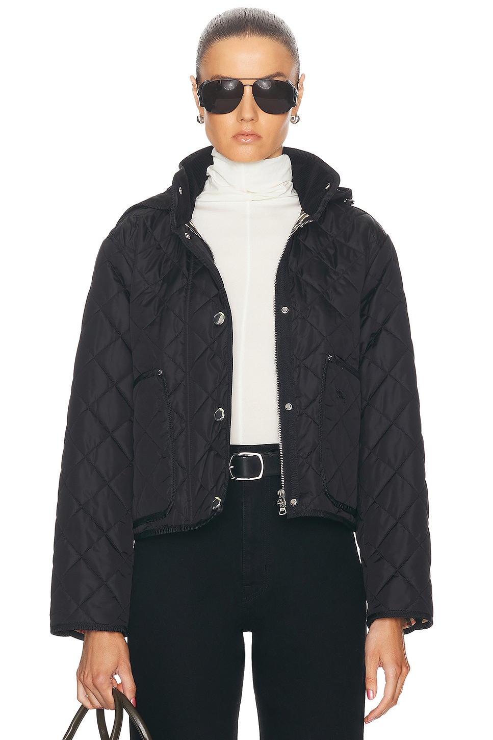 Image 1 of Burberry Humbie Jacket in Black