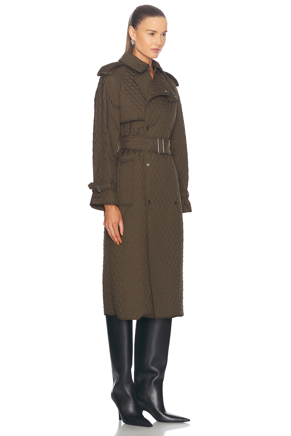 Shop Burberry Trench Jacket In Loch