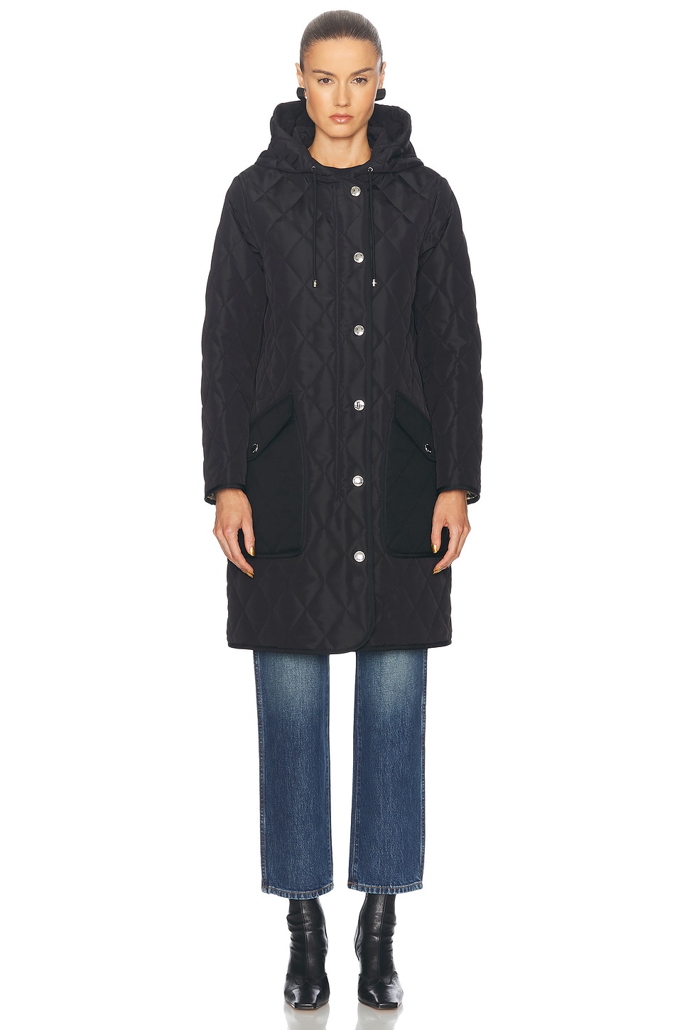 Shop Burberry Roxby Jacket In Black