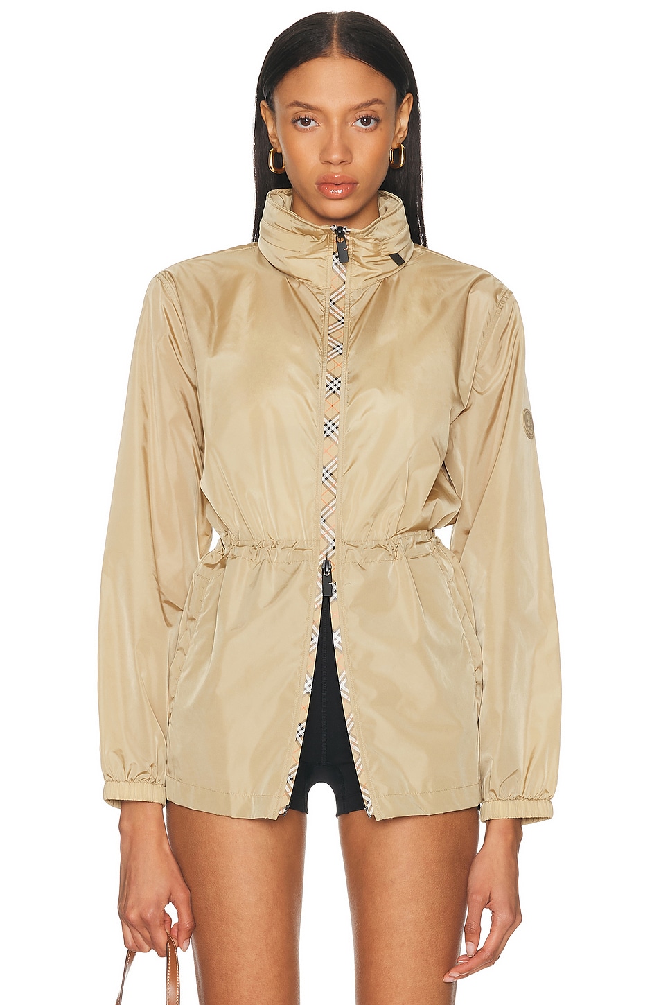 Image 1 of Burberry Blackpool Jacket in Flax