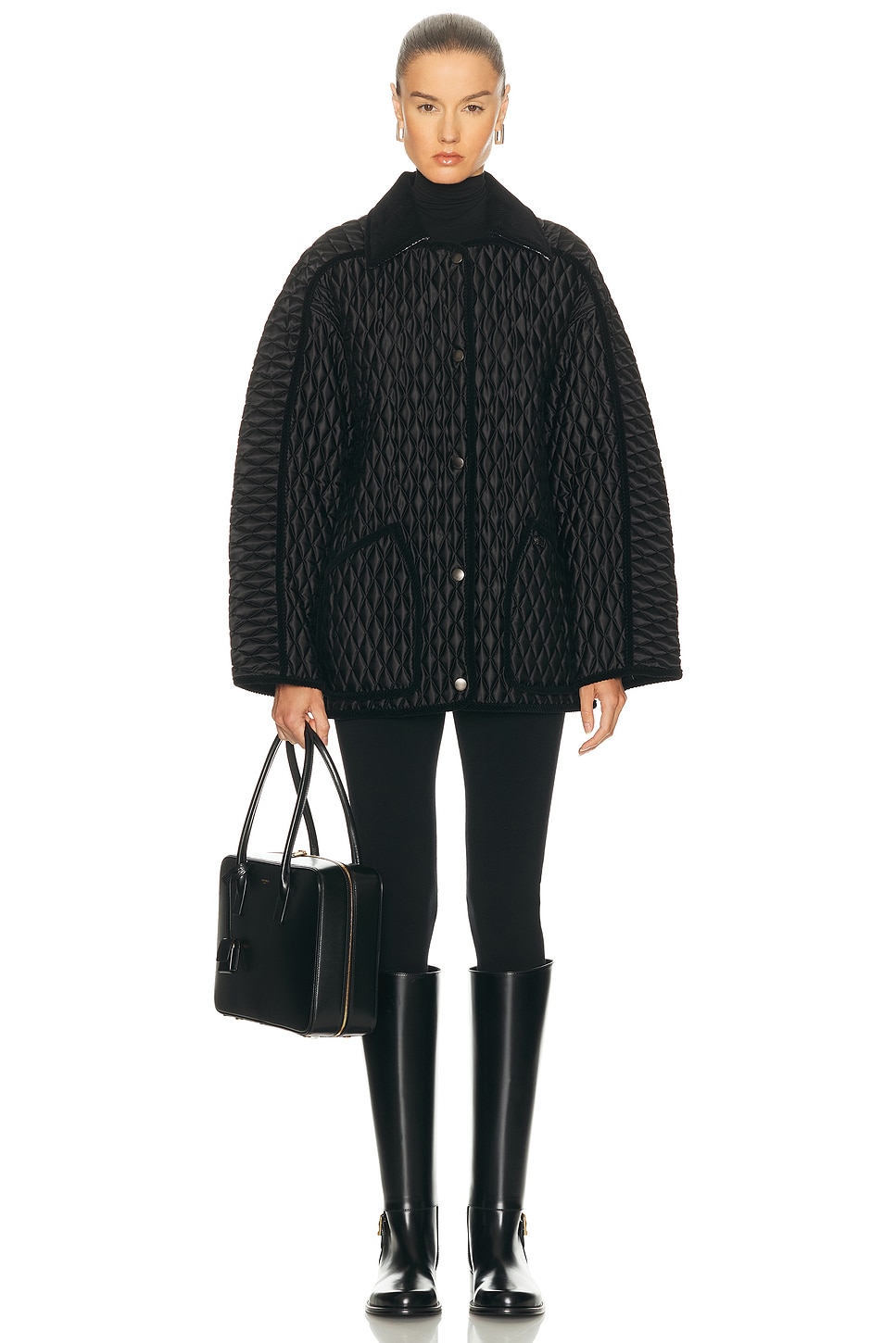 BURBERRY 플로리 스톤 자켓