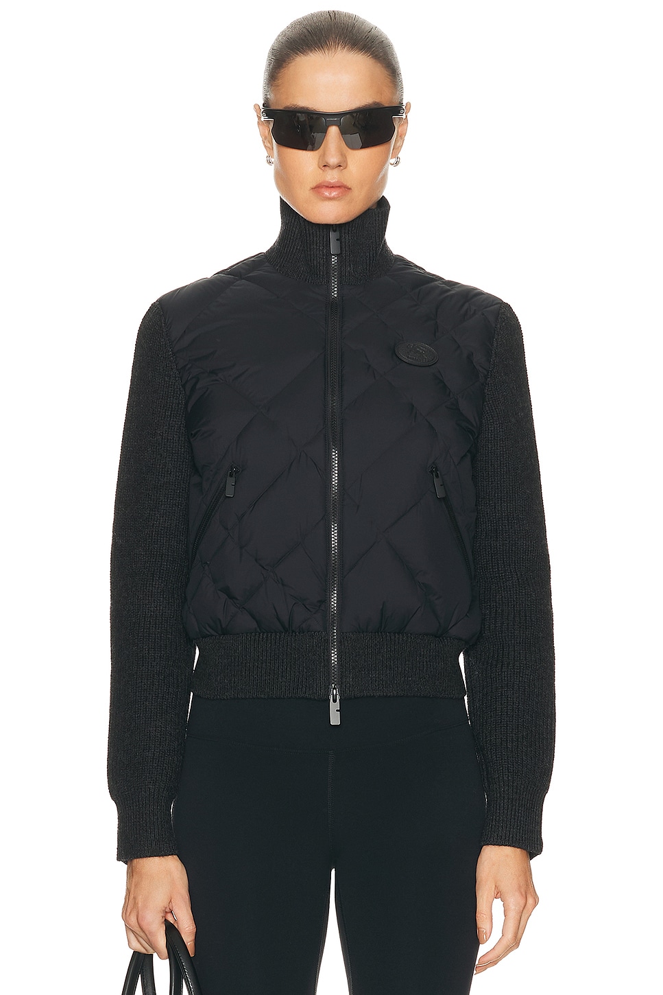 Image 1 of Burberry Kelsley Jacket in Black