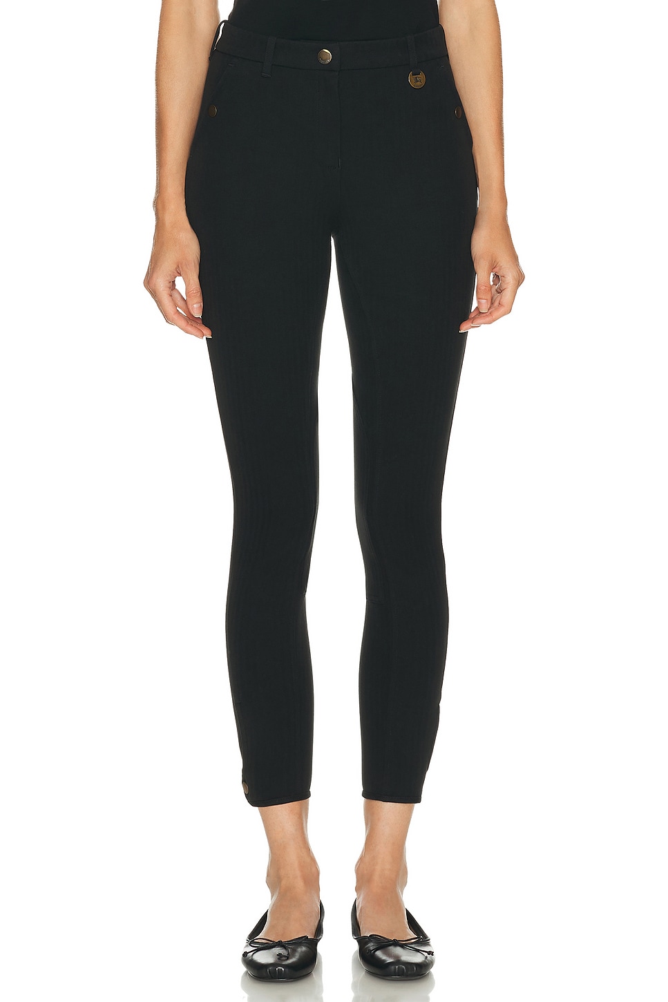 Image 1 of Burberry Skinny Trouser in Black
