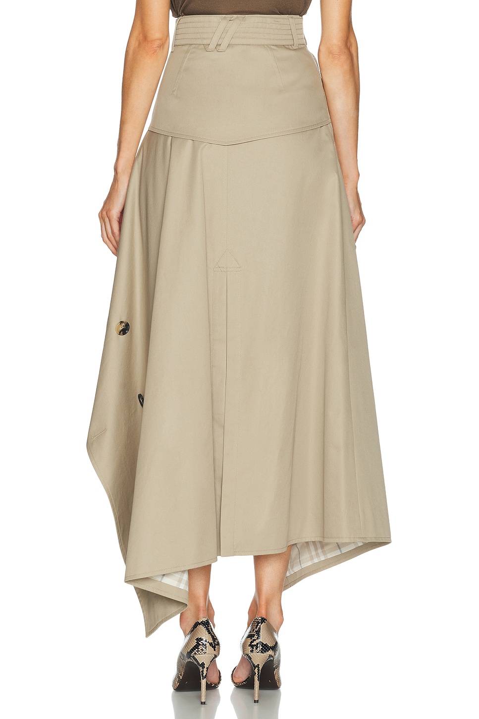 Burberry Heather Long Skirt | Thumbnail 4 Burberry Heather Long Skirt | Thumbnail 4