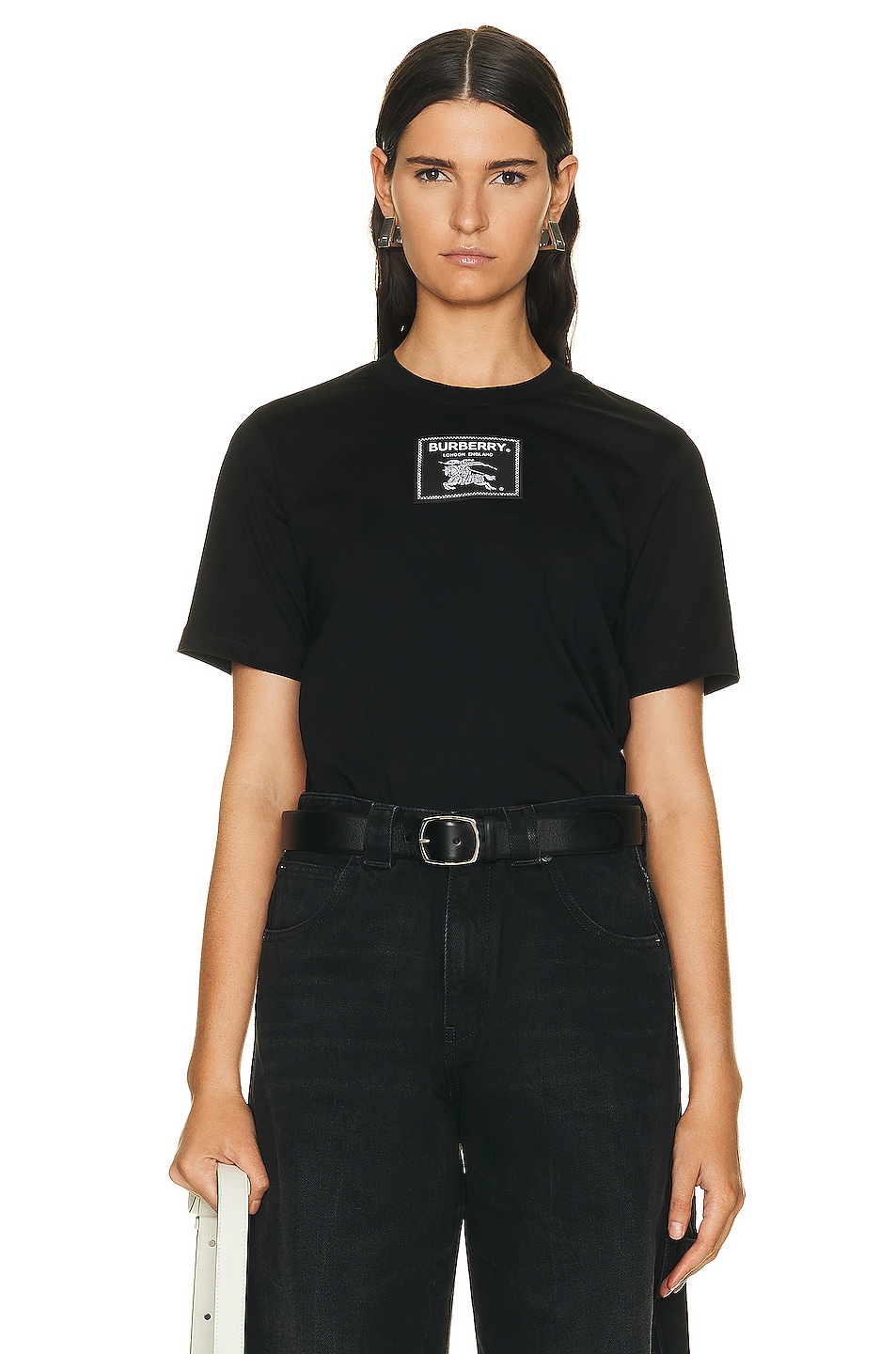 Image 1 of Burberry Margot T-shirt in Black
