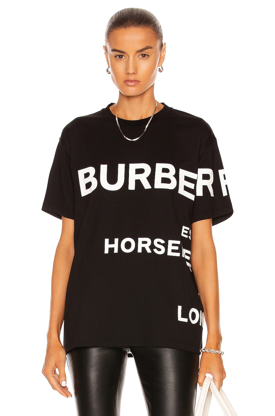 Image 1 of Burberry Carrick T Shirt in Black