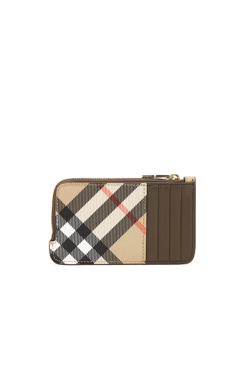 Shop Burberry Somerset Cardcase In Sand