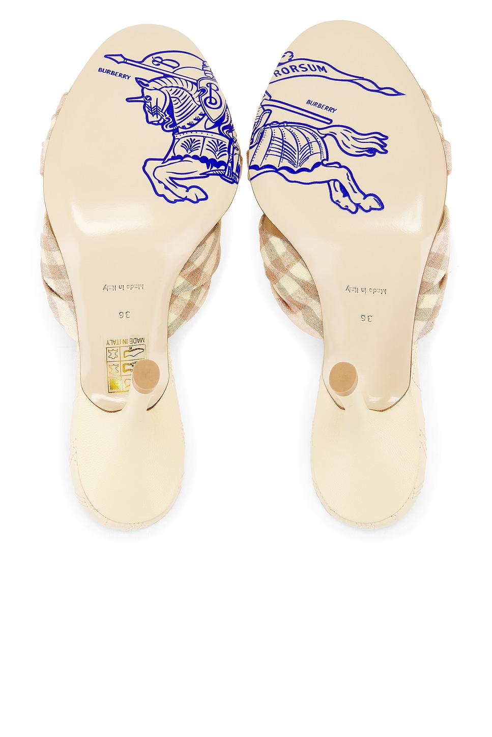 Burberry Mews Rose Sandal