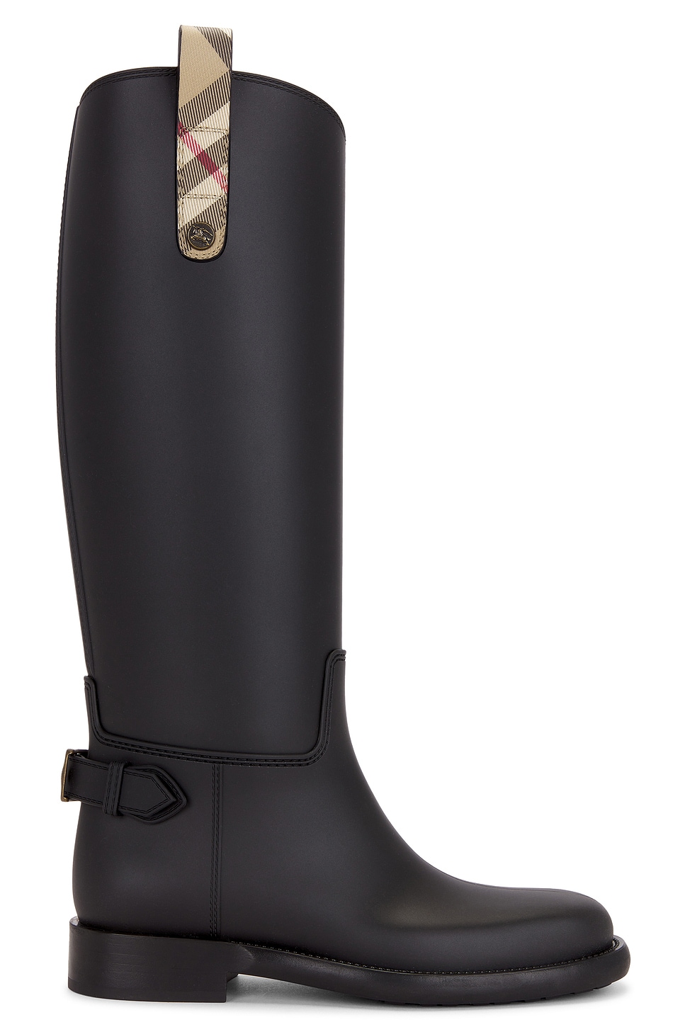 Burberry Cavalier Rain Boot in Black