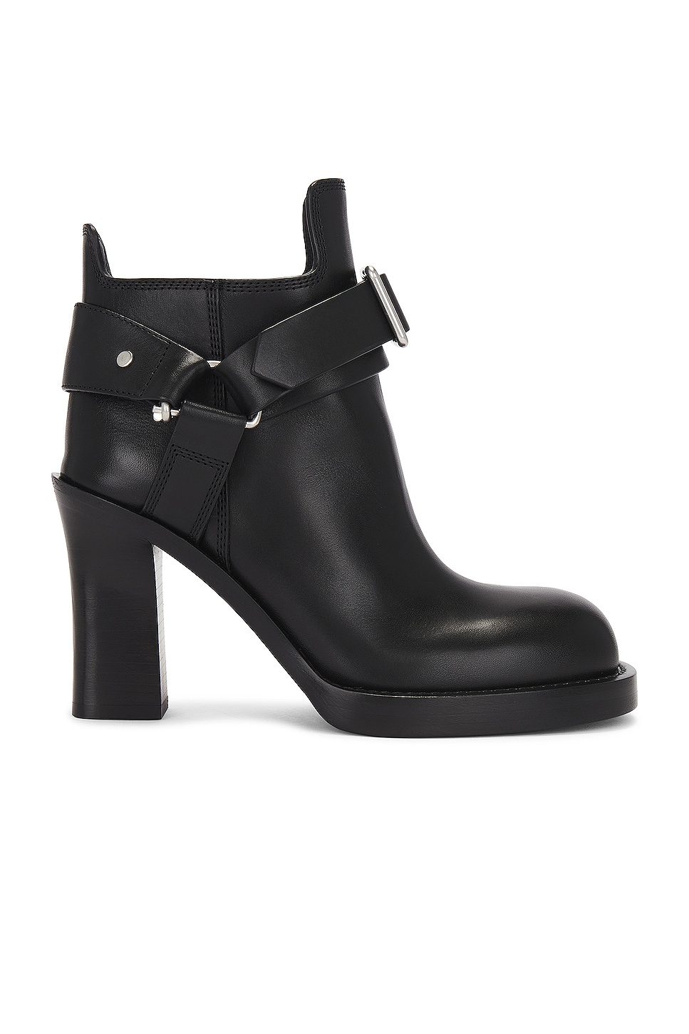 Image 1 of Burberry Stirrup Low Bootie in Black
