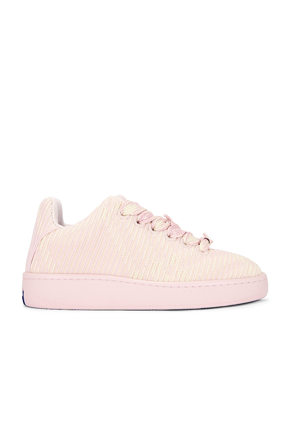 Image 1 of Burberry Knit Sneaker in Cameo IP Check