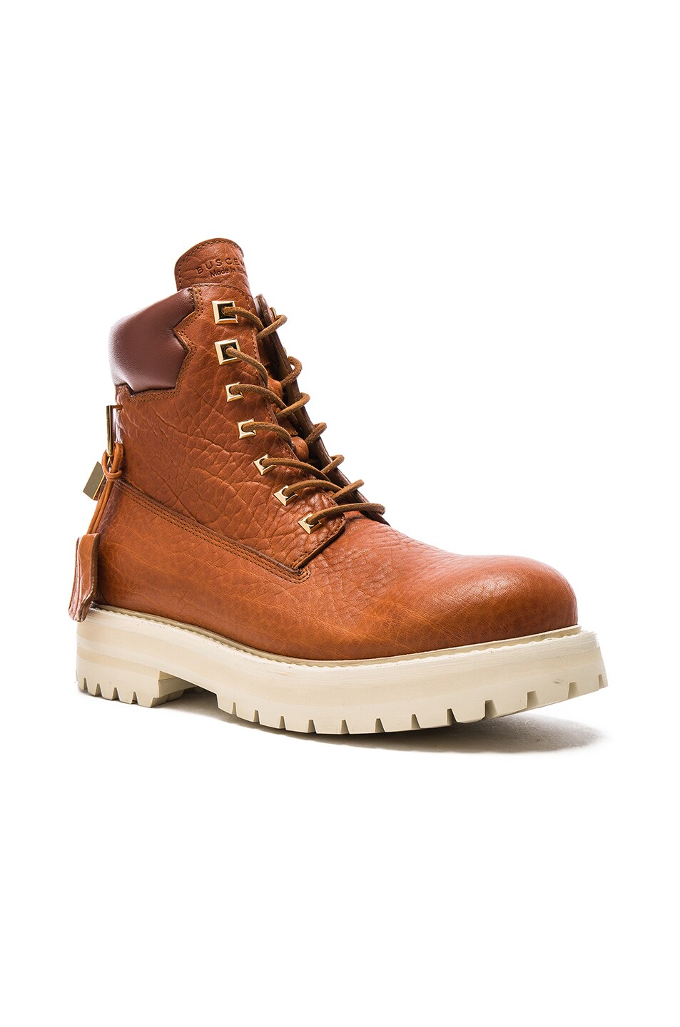 Image 1 of Buscemi Leather Site Boots in Whiskey