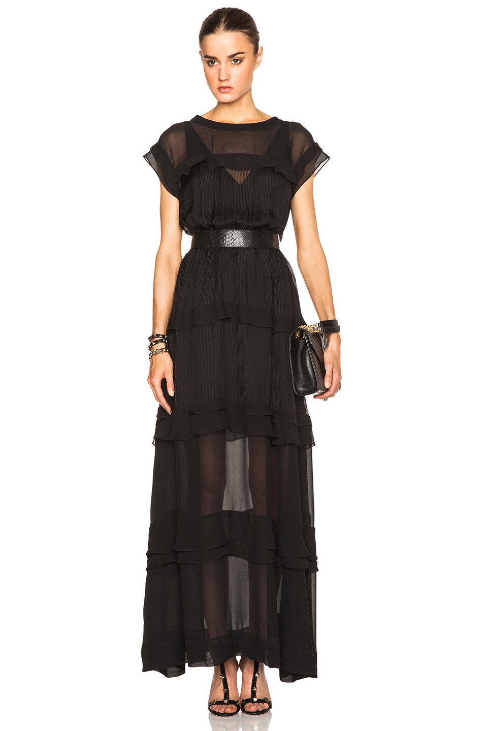 By Malene Birger Lessia Dress in Black | FWRD