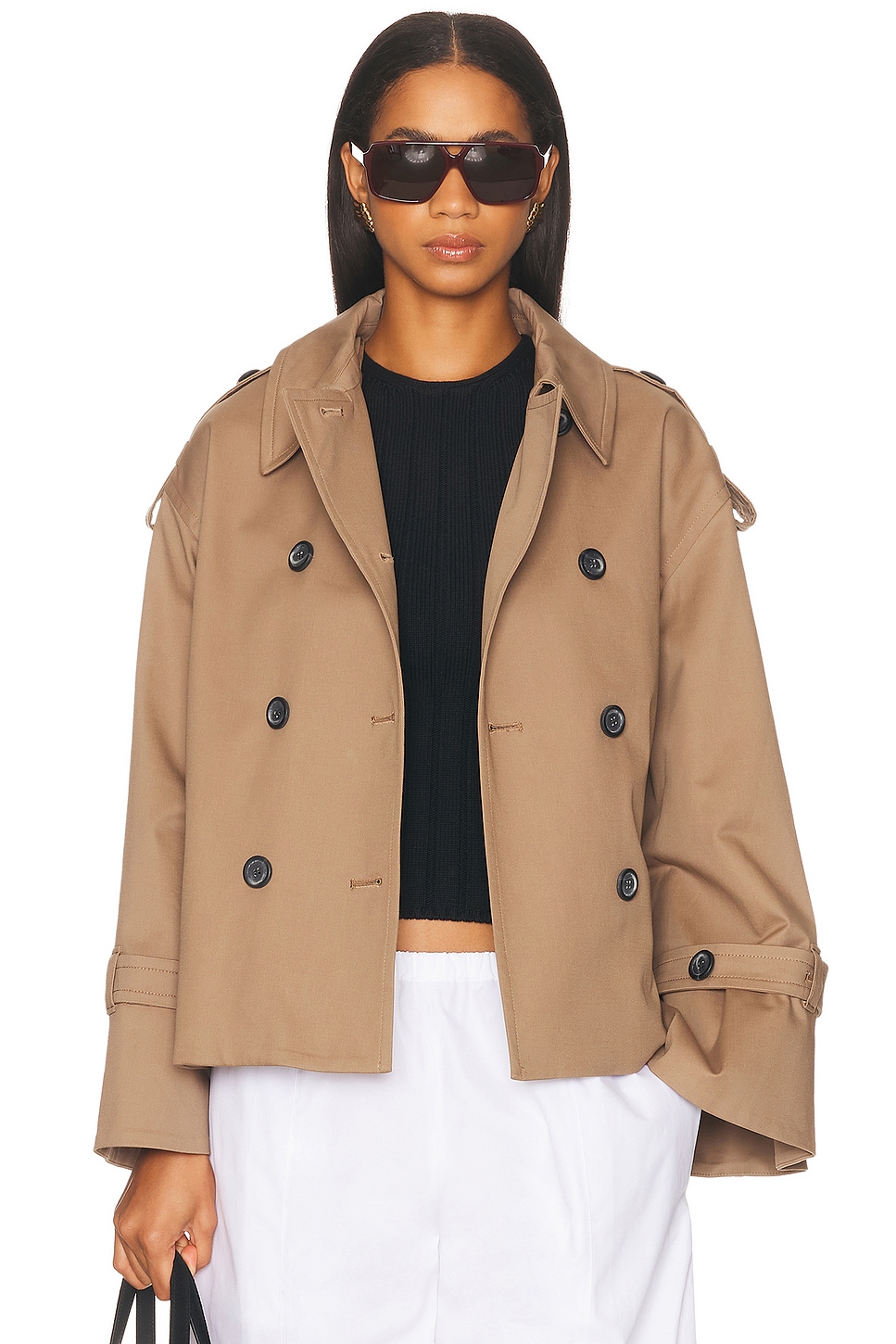 Image 1 of By Malene Birger Alisandra Jacket in Fosil