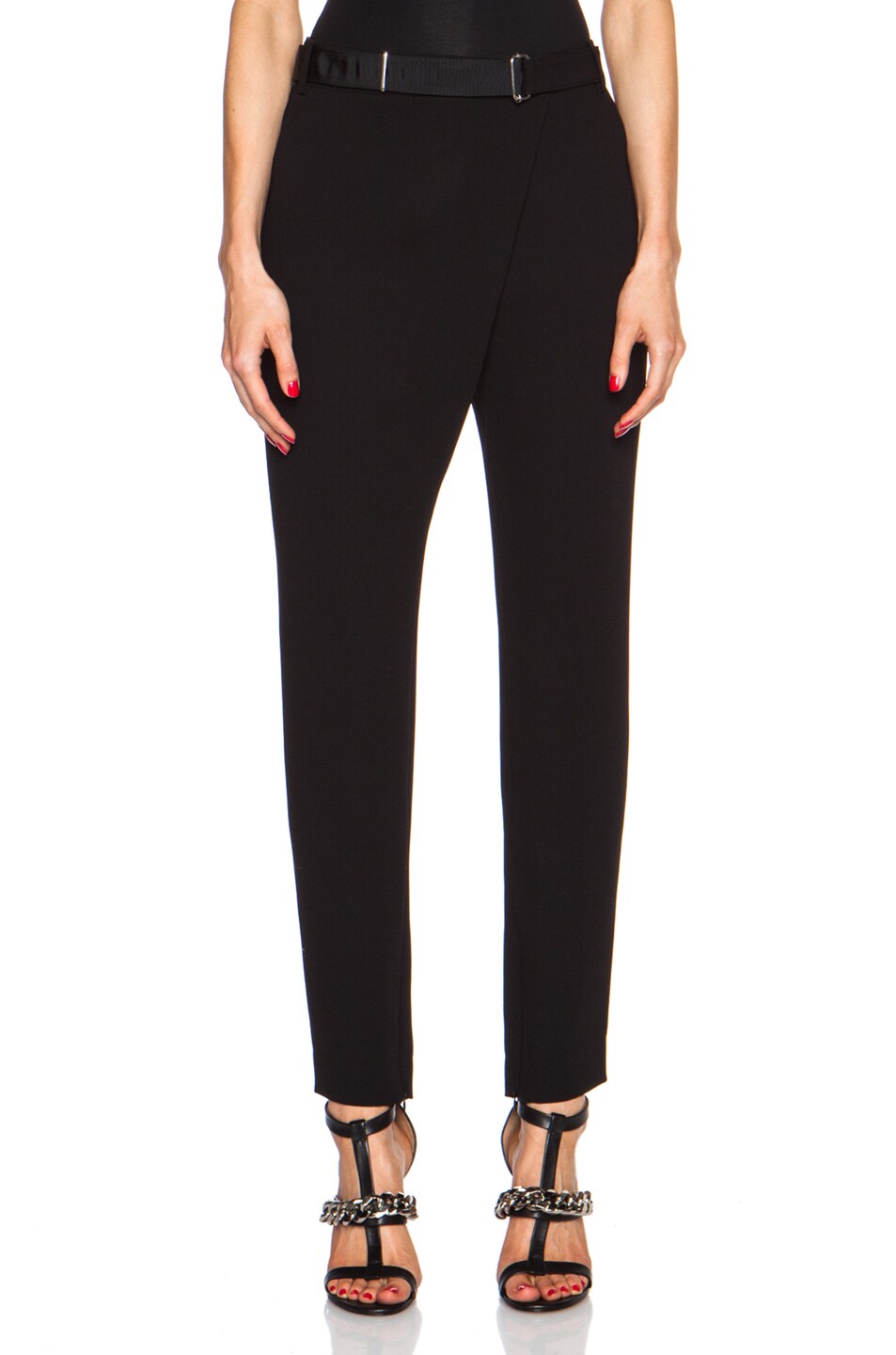 Image 1 of By Malene Birger Vengalia Poly Pant in Black