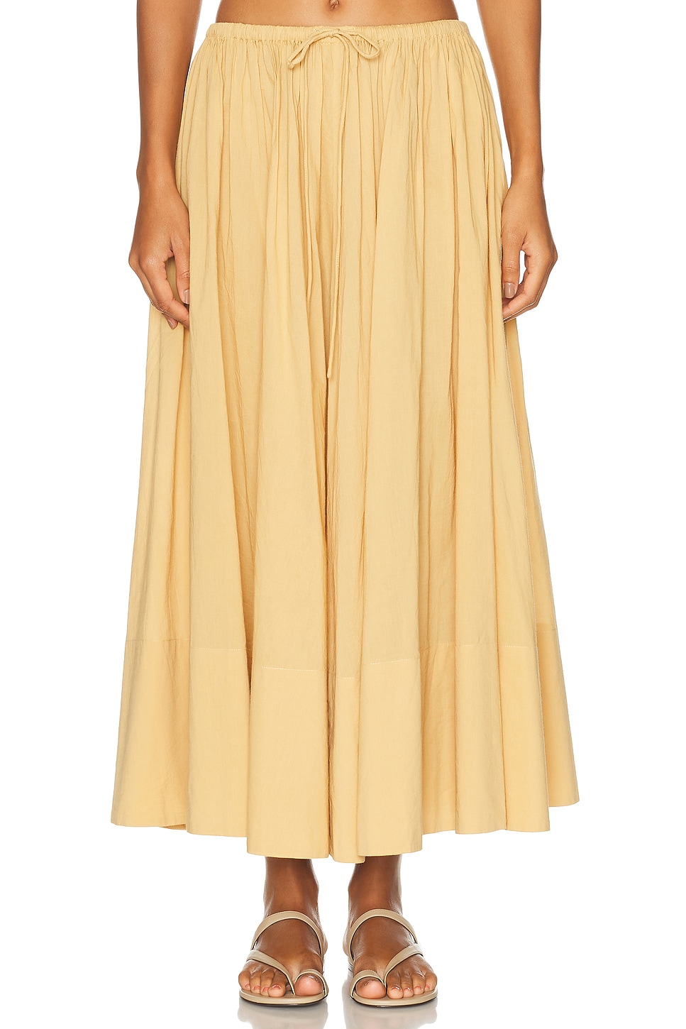By Malene Birger Pheo Skirt In Brown
