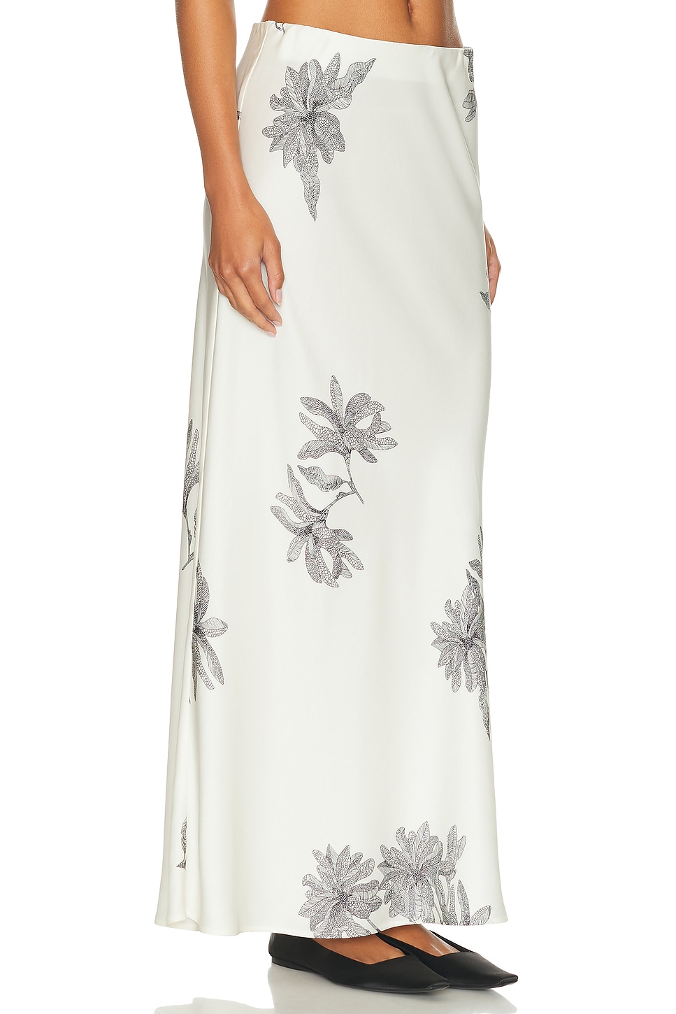 By Malene Birger For Fwrd Boshan Skirt In White