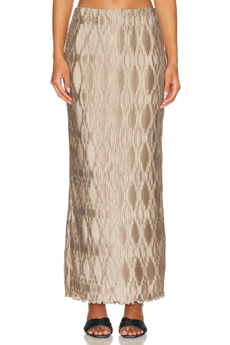 Image 1 of By Malene Birger Elisas Skirt in Cobblestone
