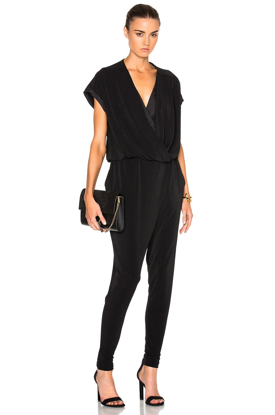 Image 1 of By Malene Birger Alendria Jumpsuit in Black