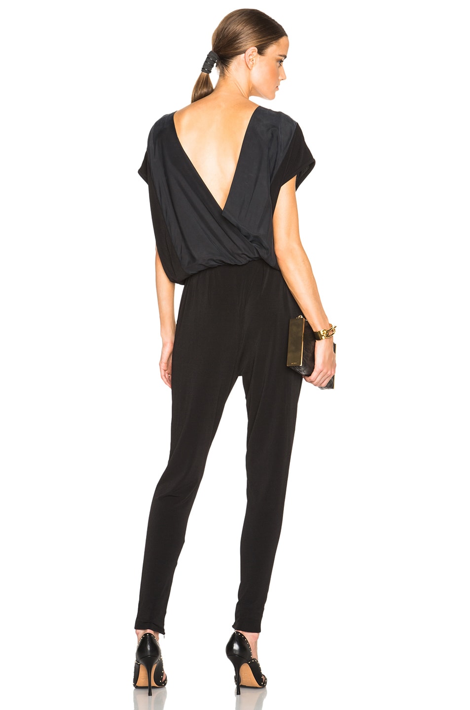 Image 1 of By Malene Birger Olia Jumpsuit in Black