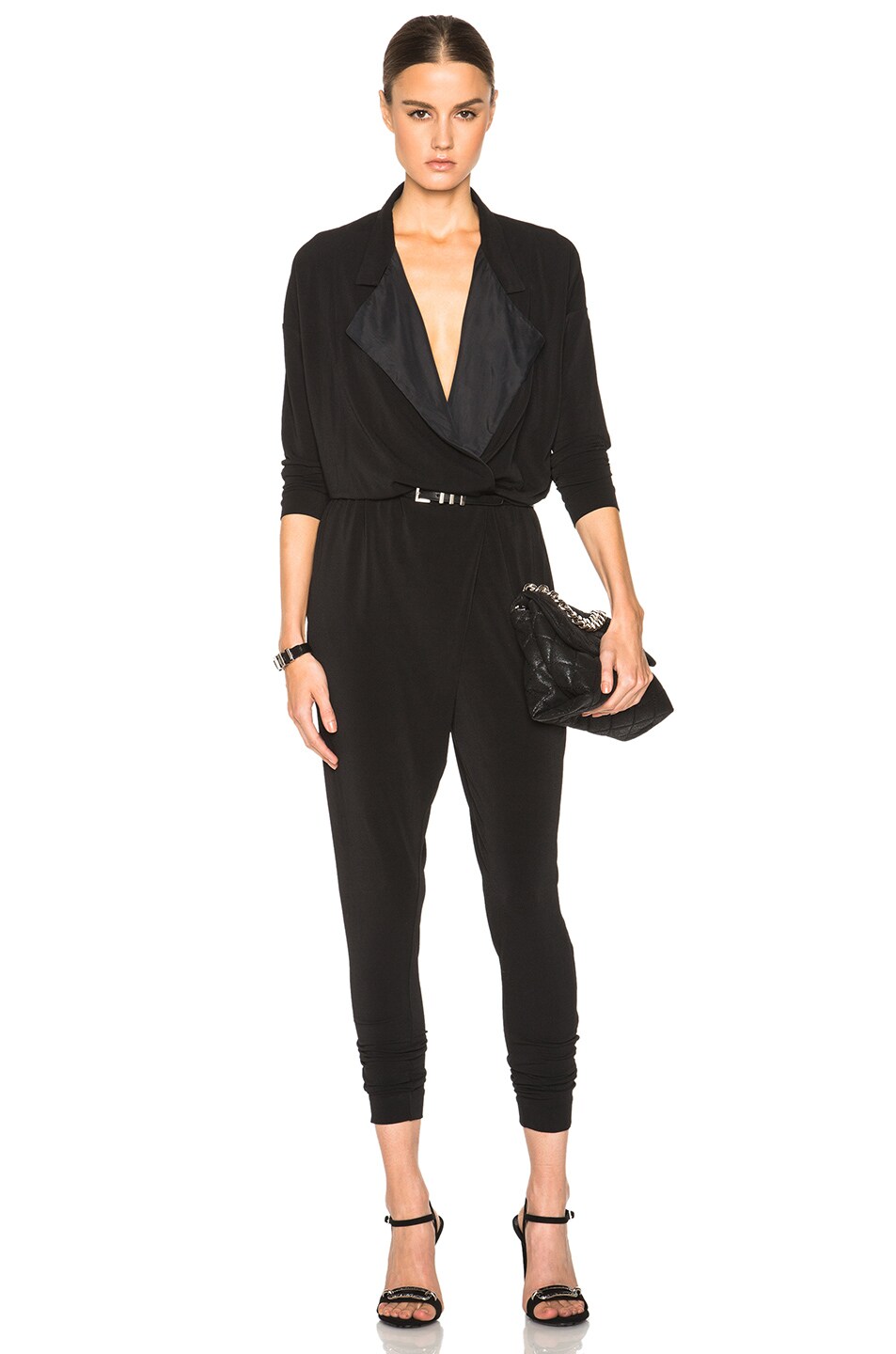 Image 1 of By Malene Birger Bonnia Jumpsuit in Black
