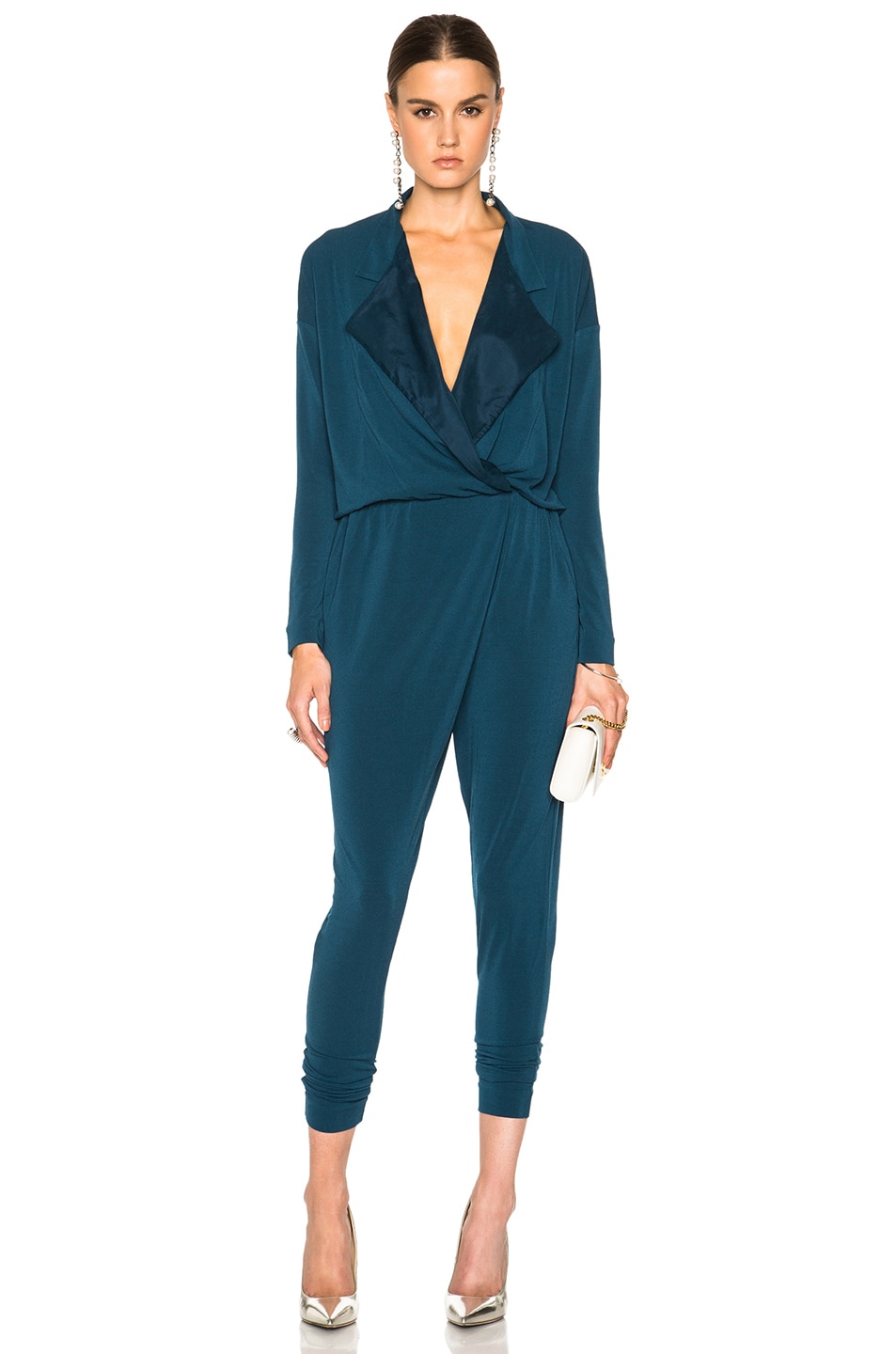 Image 1 of By Malene Birger Bonnia Jumpsuit in Ink