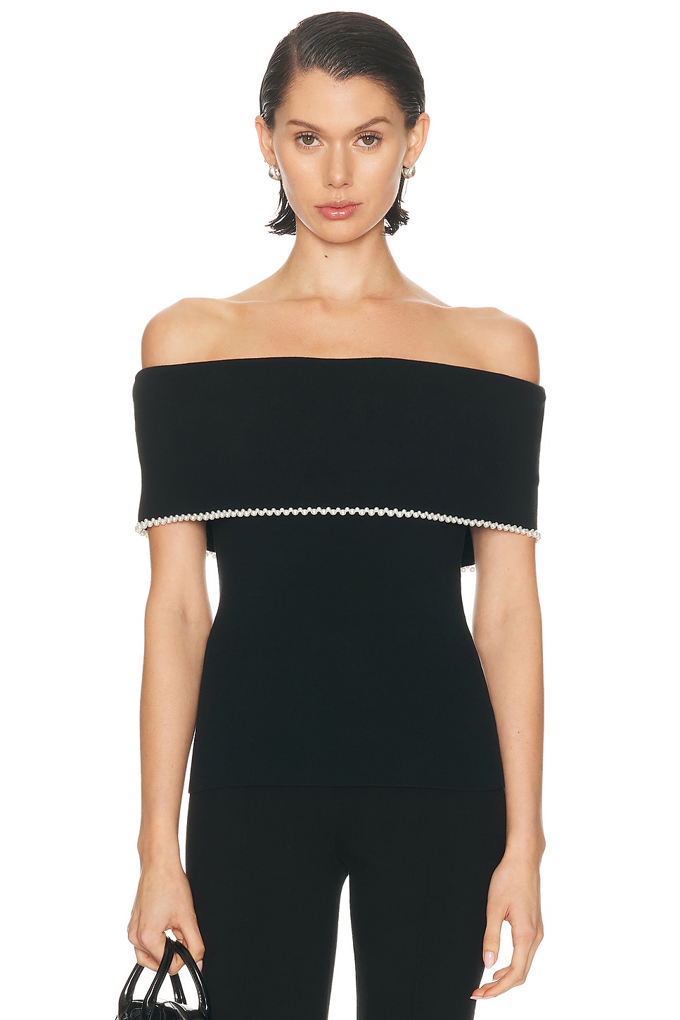 Image 1 of By Malene Birger Hetha Top in Black
