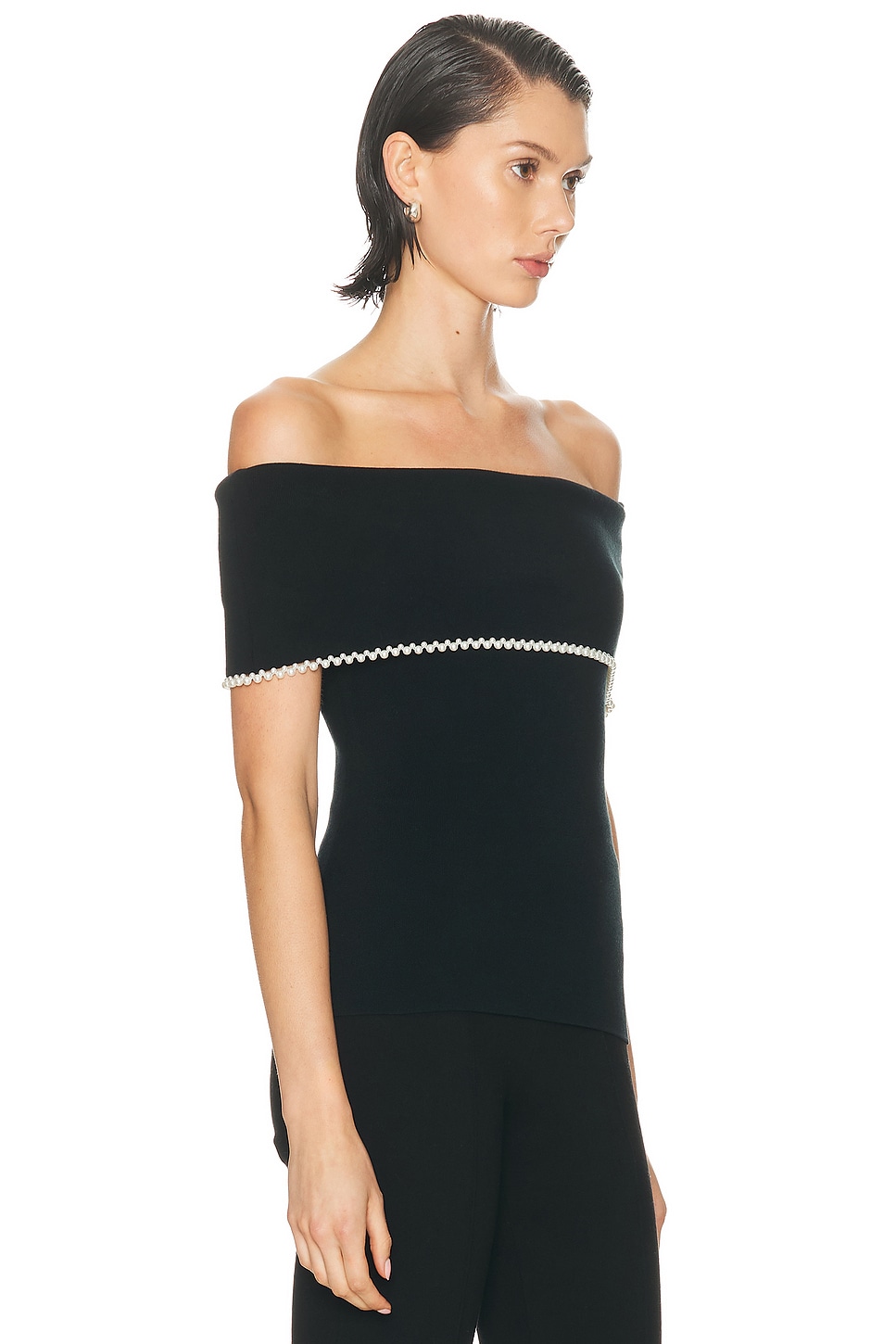 By Malene Birger Top Hetha Svart In Blue